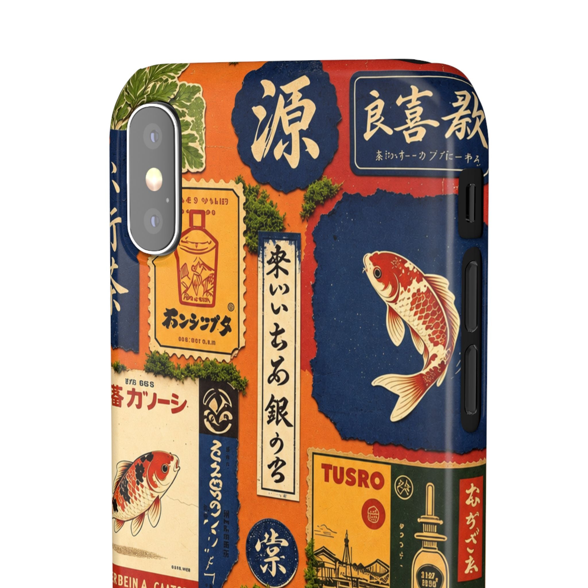Vintage Japanese Koi Phone Case