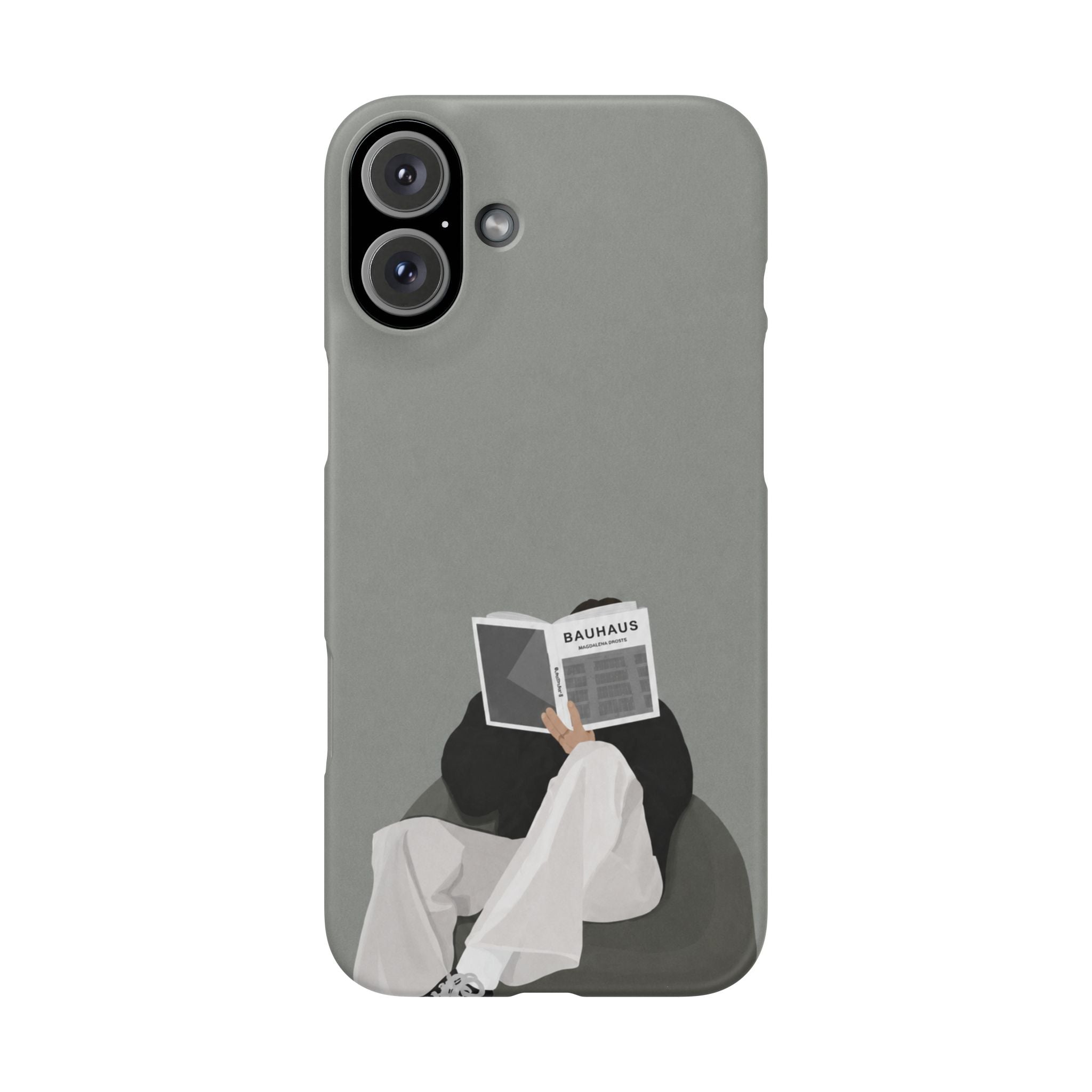 Quiet Pages – Minimalist Aesthetic Phone Case