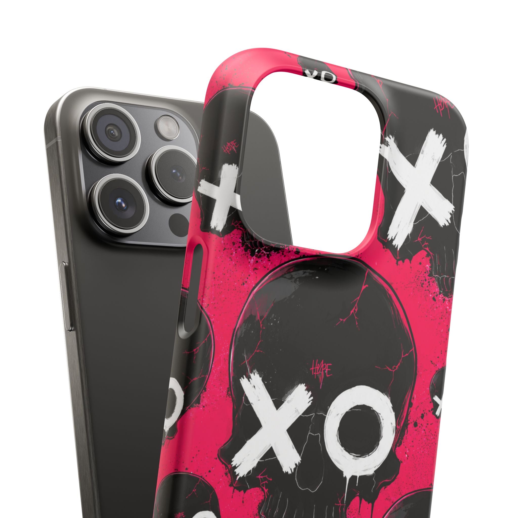 XO Skull Punk Phone Case