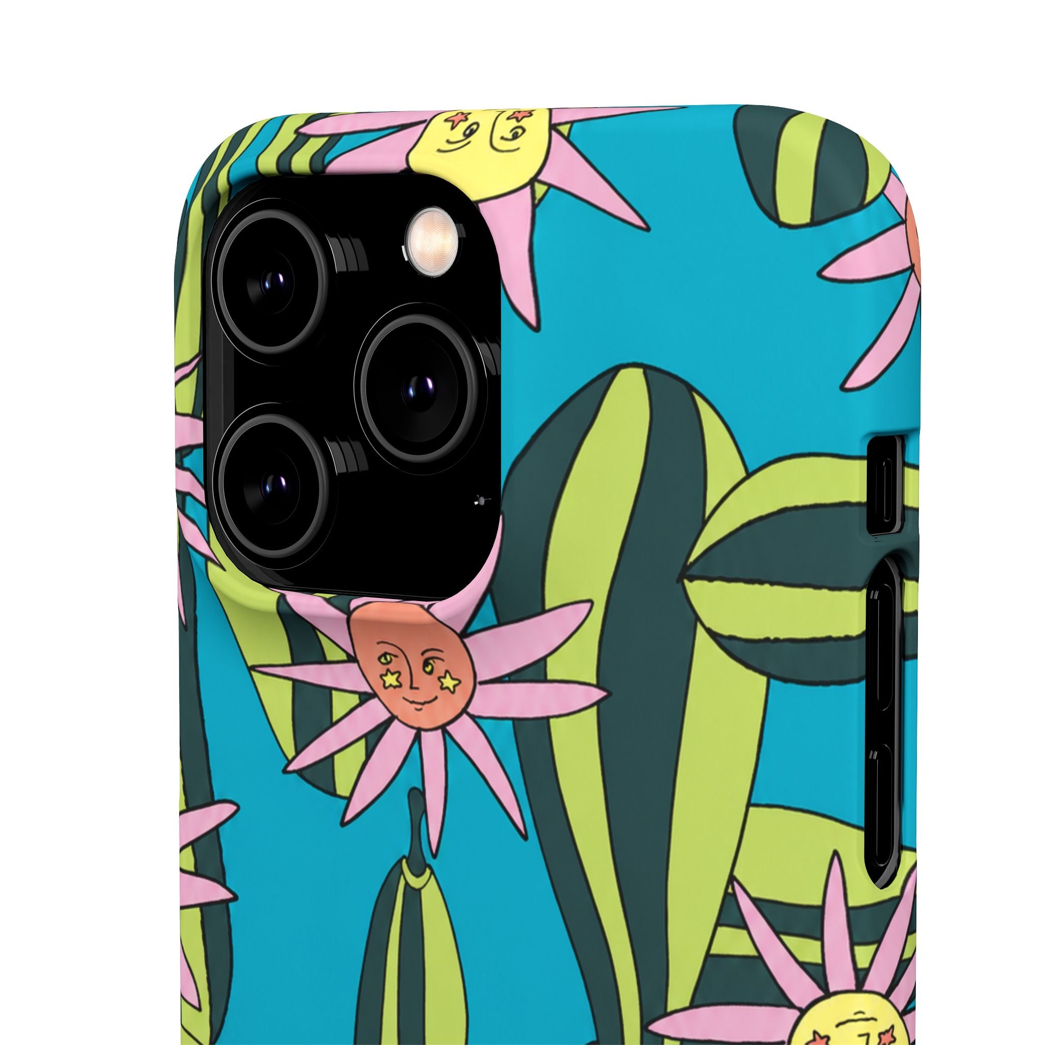 Whimsical Floral Garden Phone Case