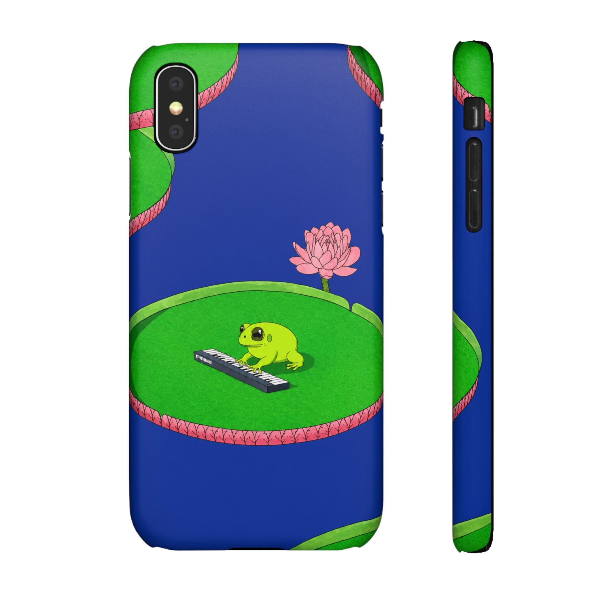 Frog Piano Phone Case