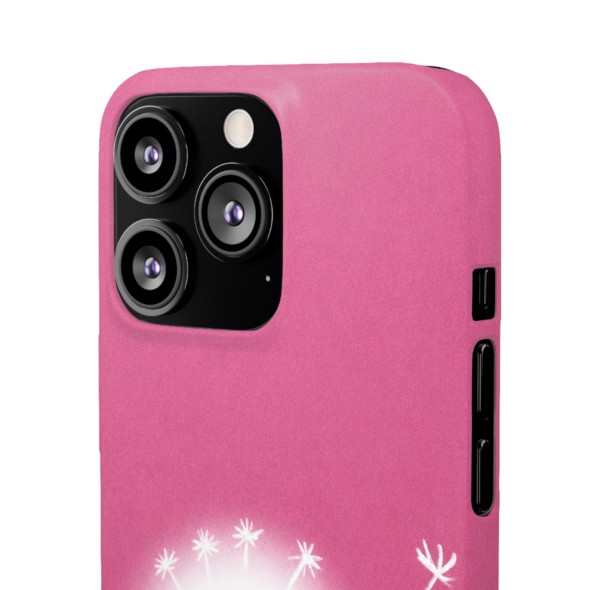 Pink Dandelion Phone Case