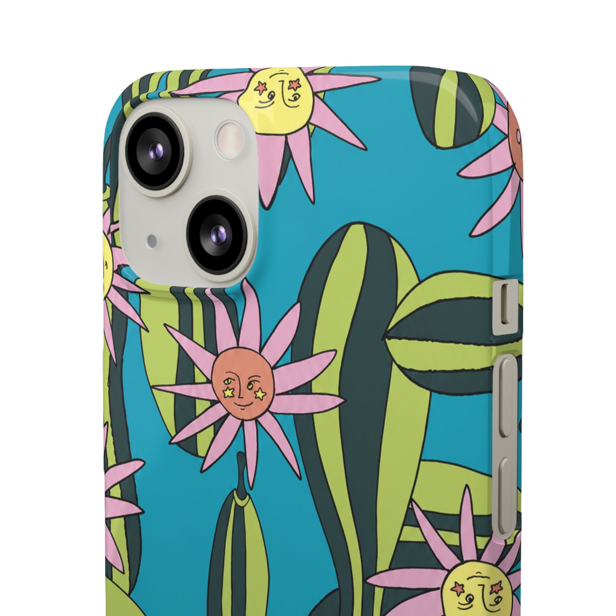 Whimsical Floral Garden Phone Case