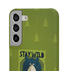 Stay Wild Bear Phone Case