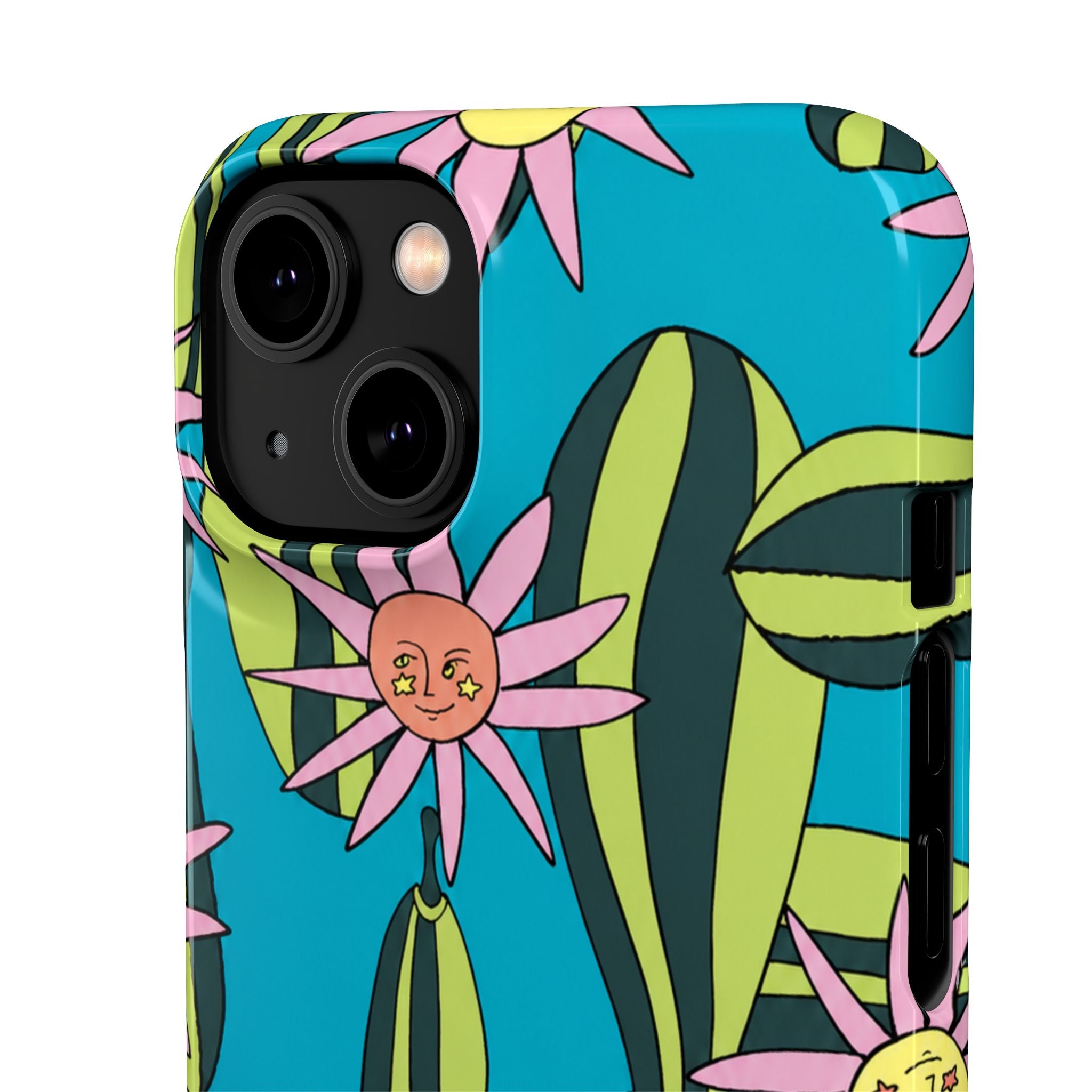 Whimsical Floral Garden Phone Case
