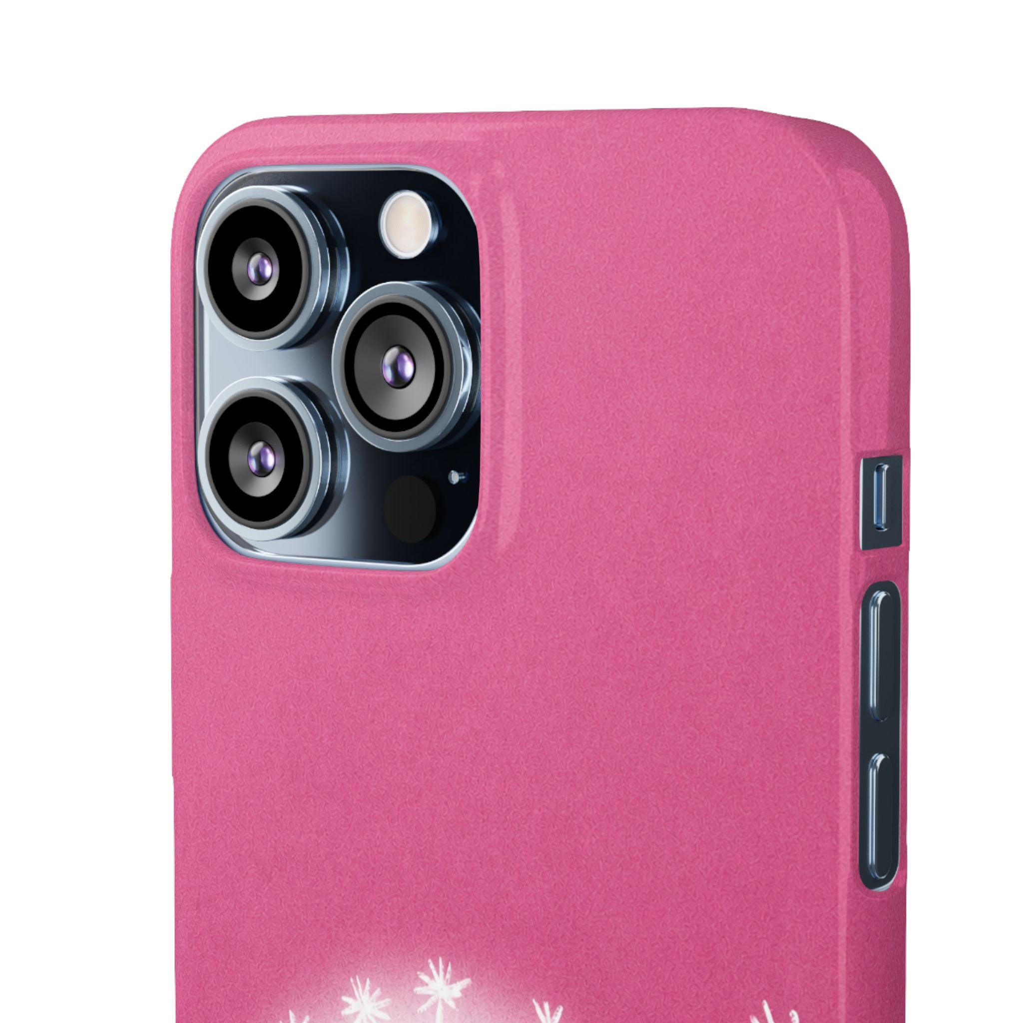 Pink Dandelion Phone Case