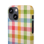 Pastel Plaid Phone Case
