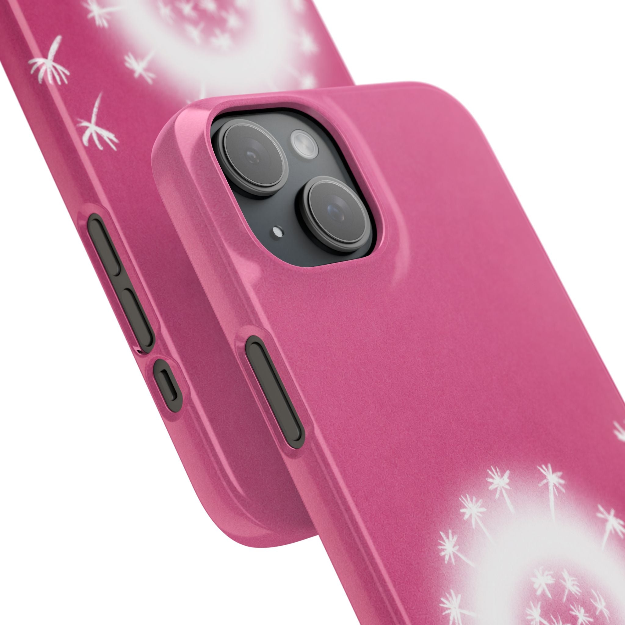 Pink Dandelion Phone Case