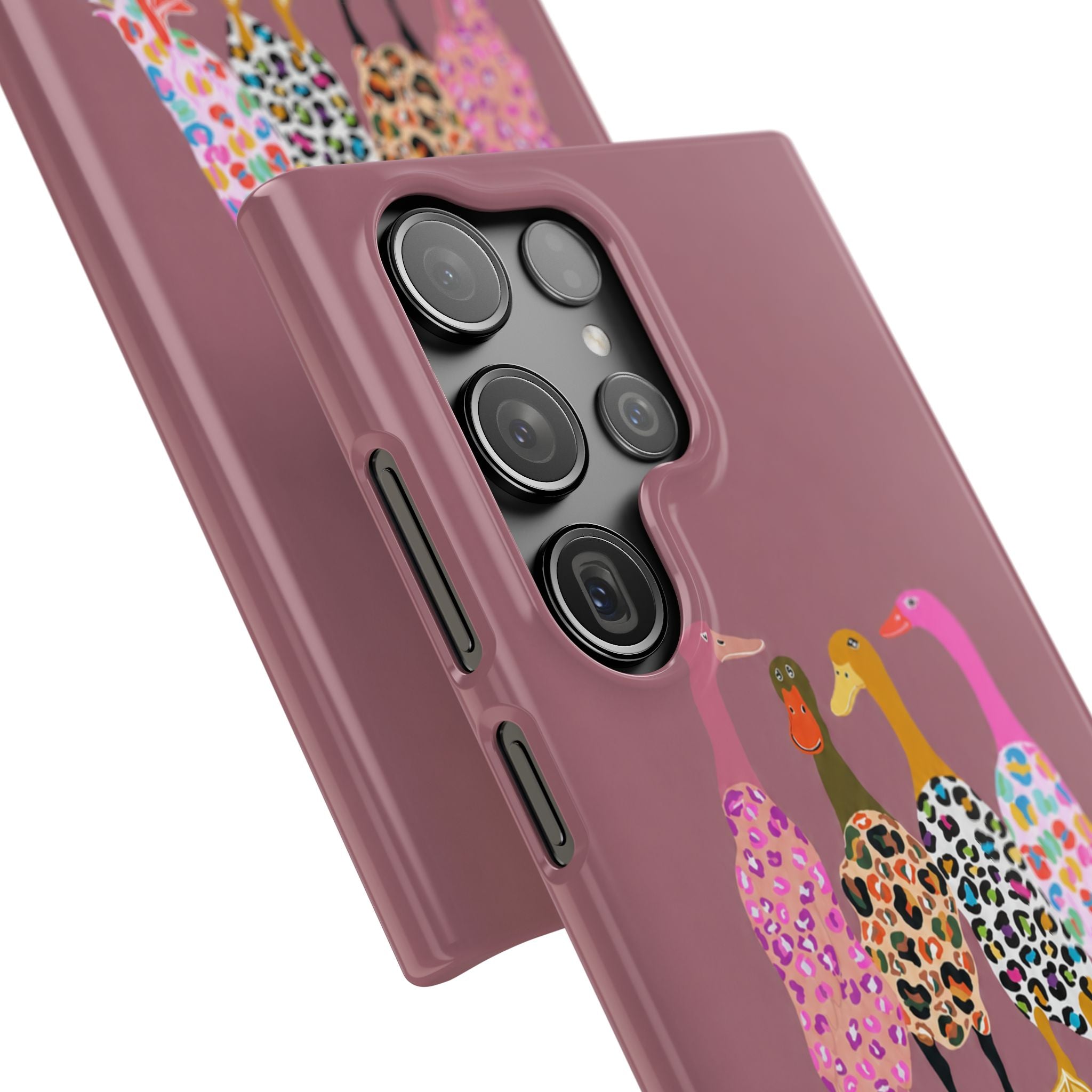 Colorful Leopard Ducks Phone Case