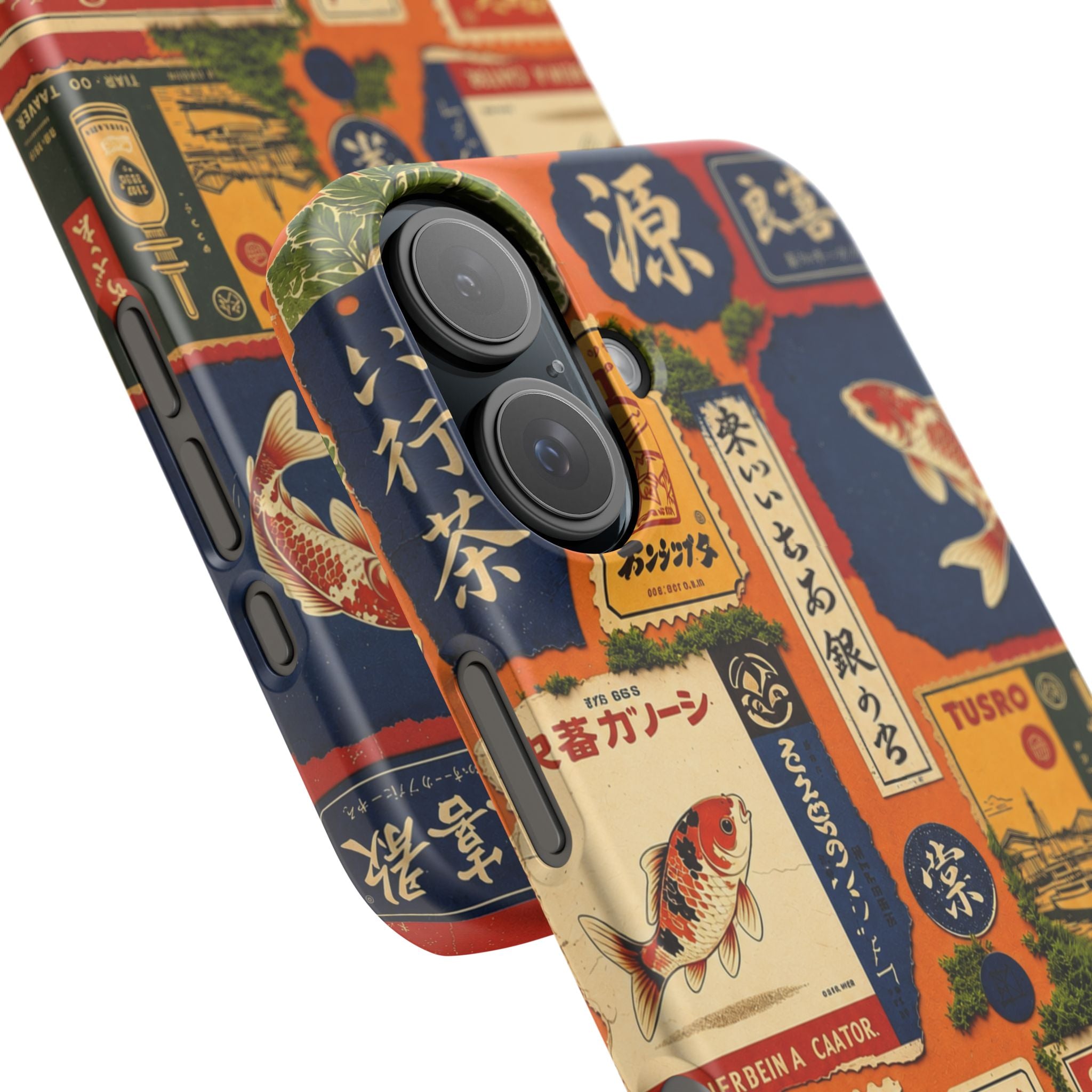 Vintage Japanese Koi Phone Case
