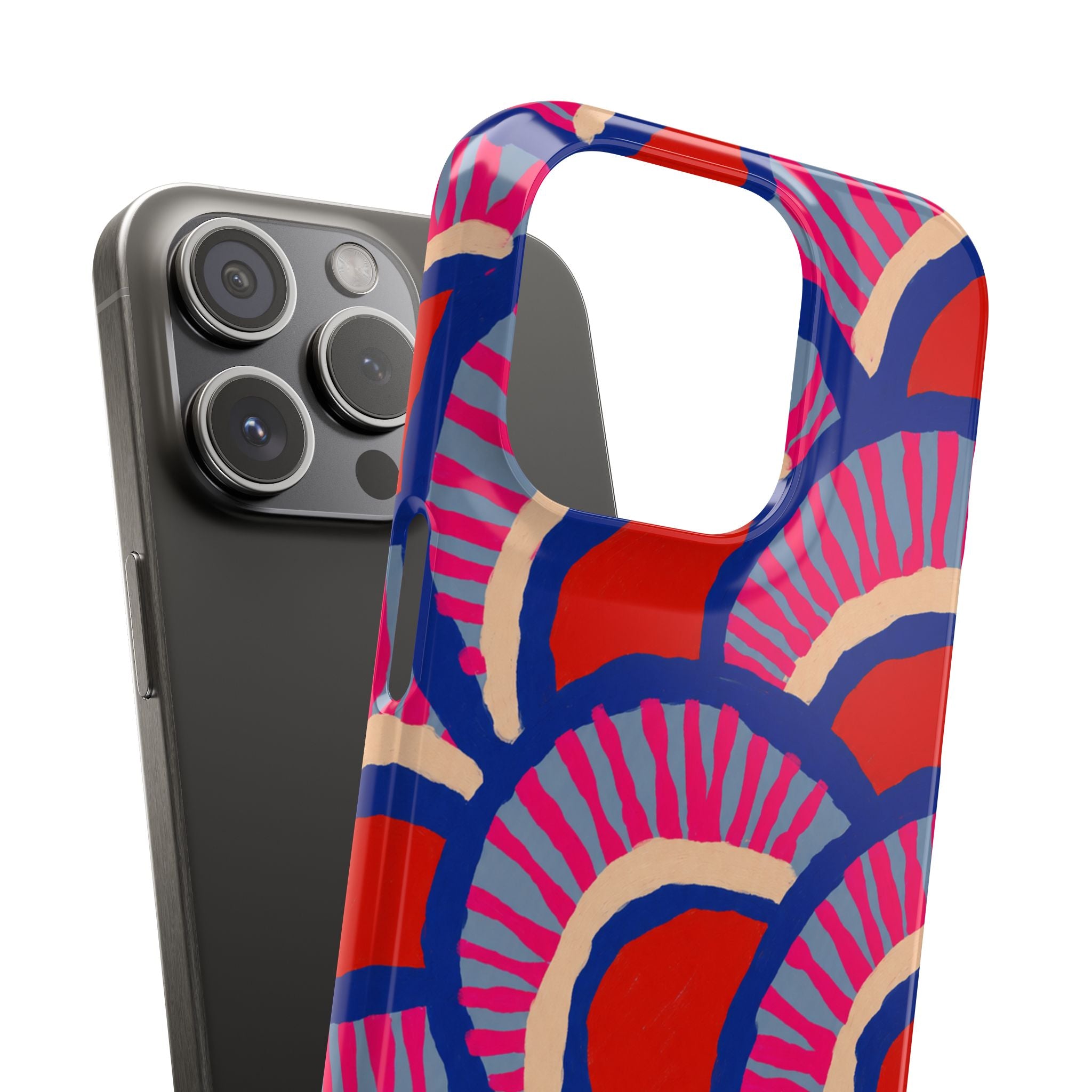 Sunburst Scallops Phone Case