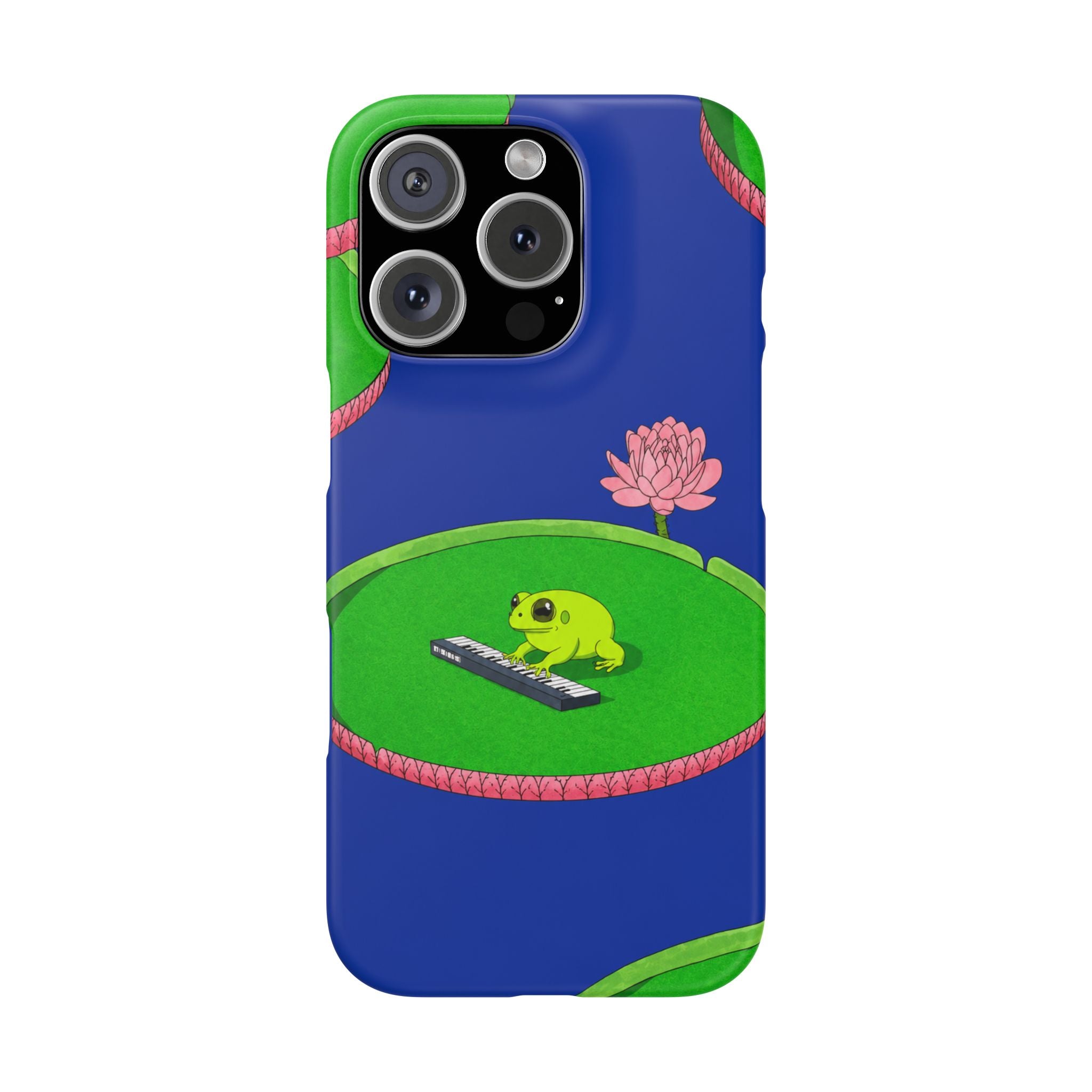 Frog Piano Phone Case