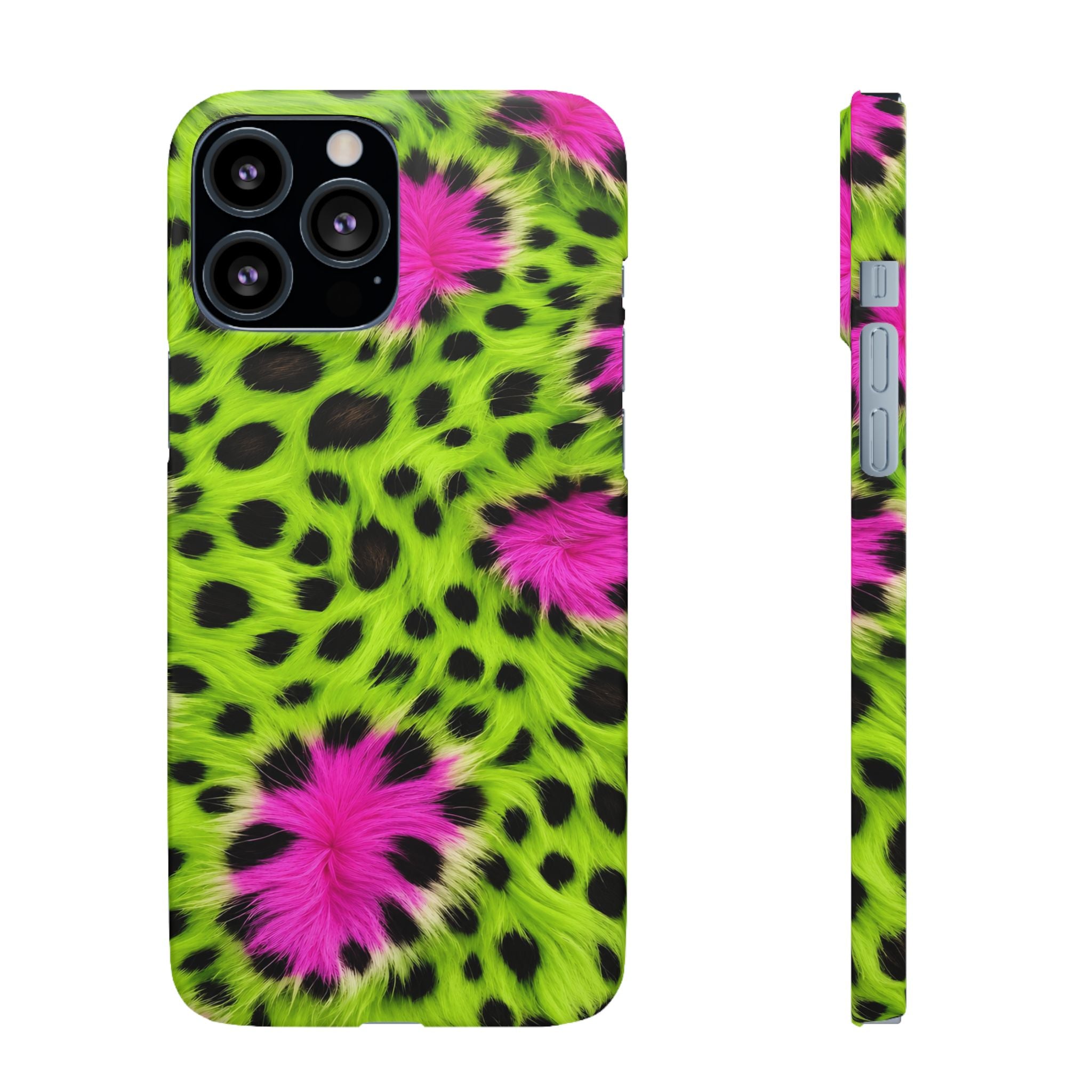 Neon Leopard Phone Case