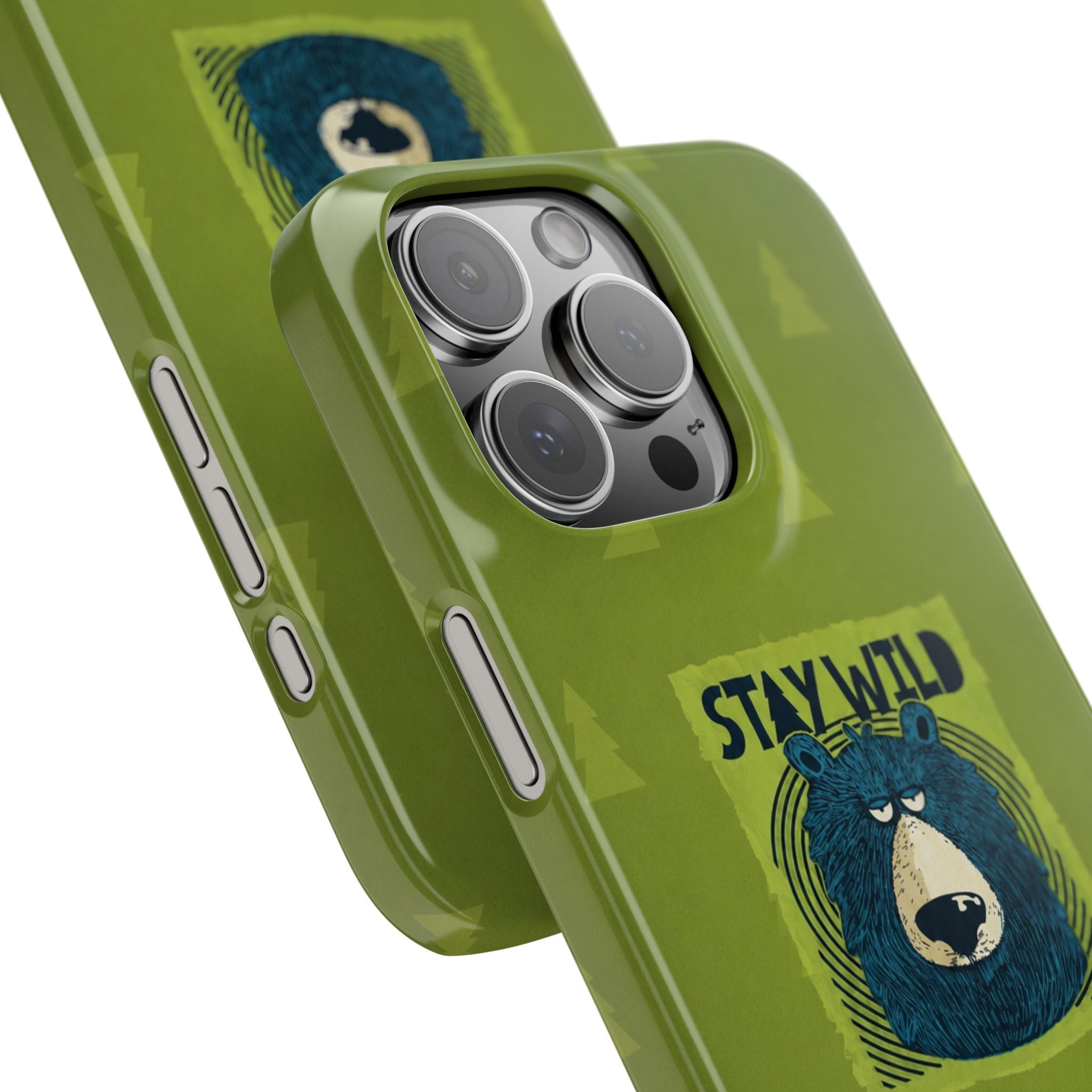 Stay Wild Bear Phone Case