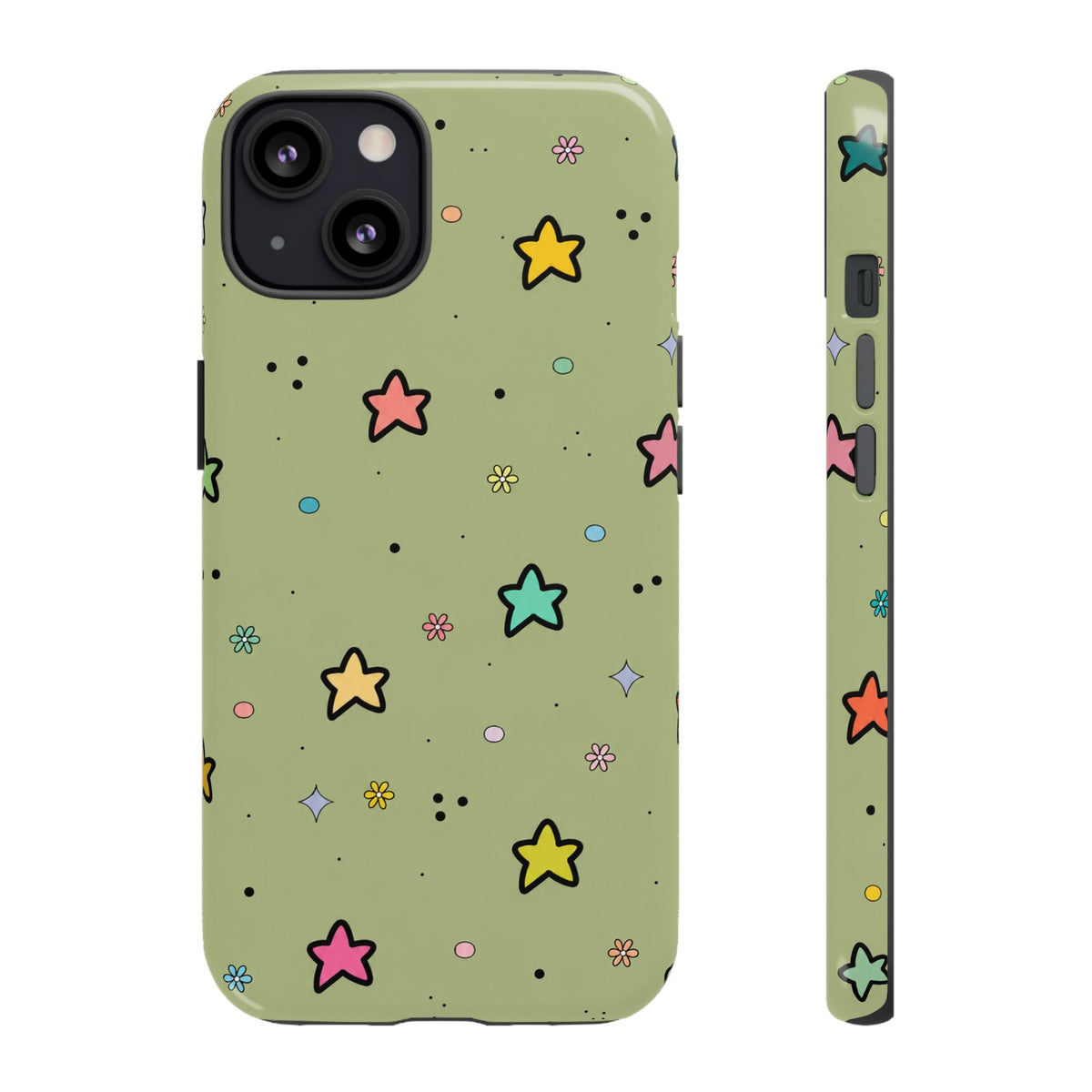 Cosmic Star Doodle Phone Case