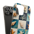 Coastal Seashell Mosaic Phone Case