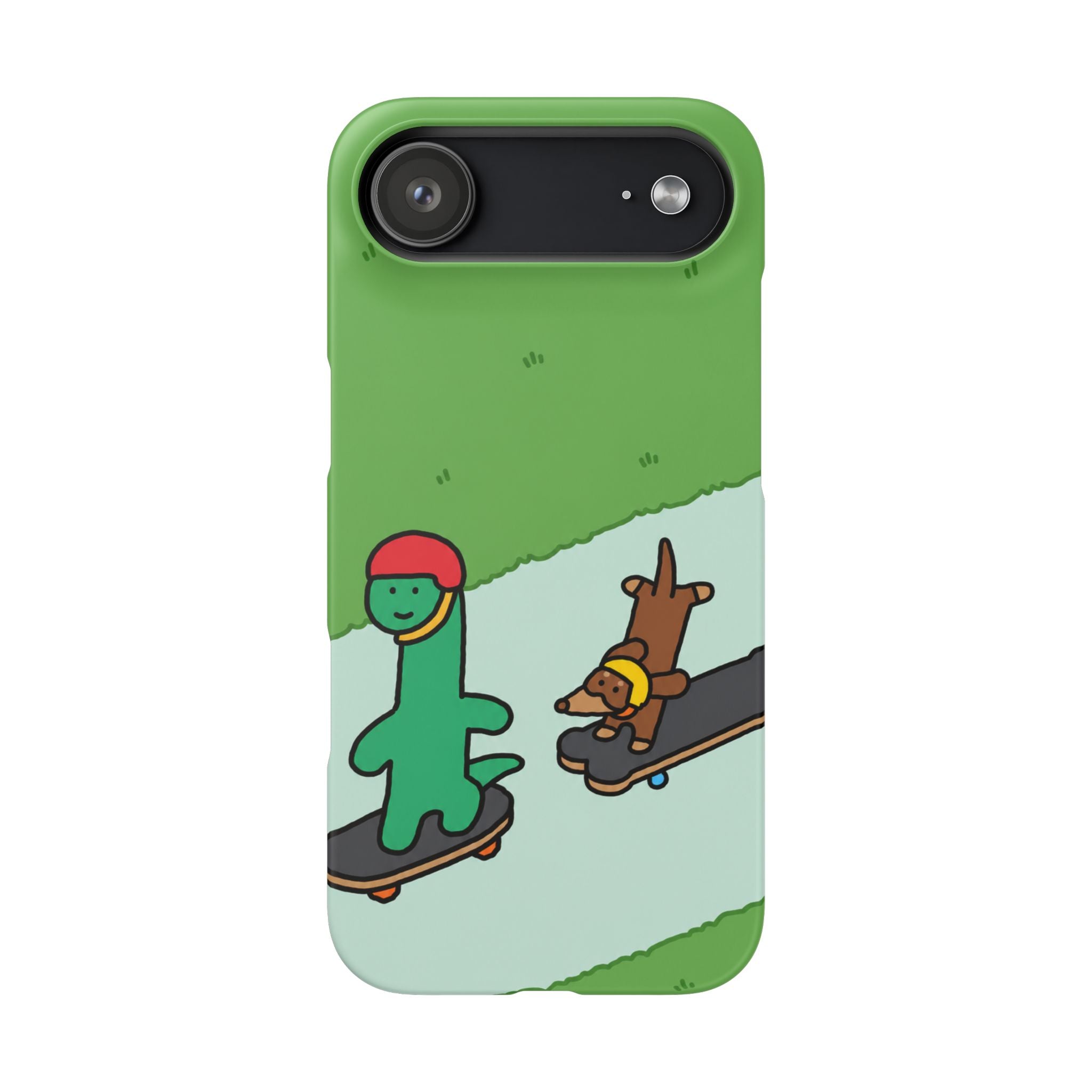 Skater Dino Phone Case