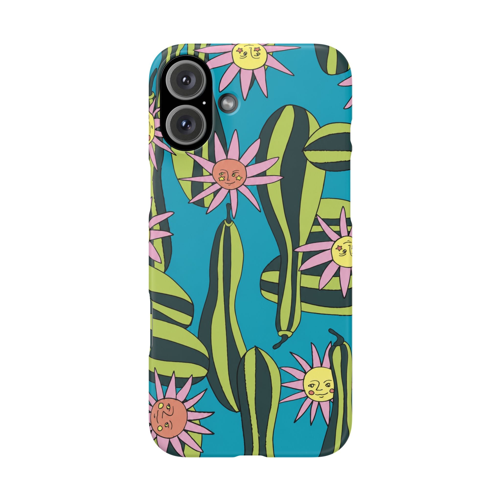 Whimsical Floral Garden Phone Case