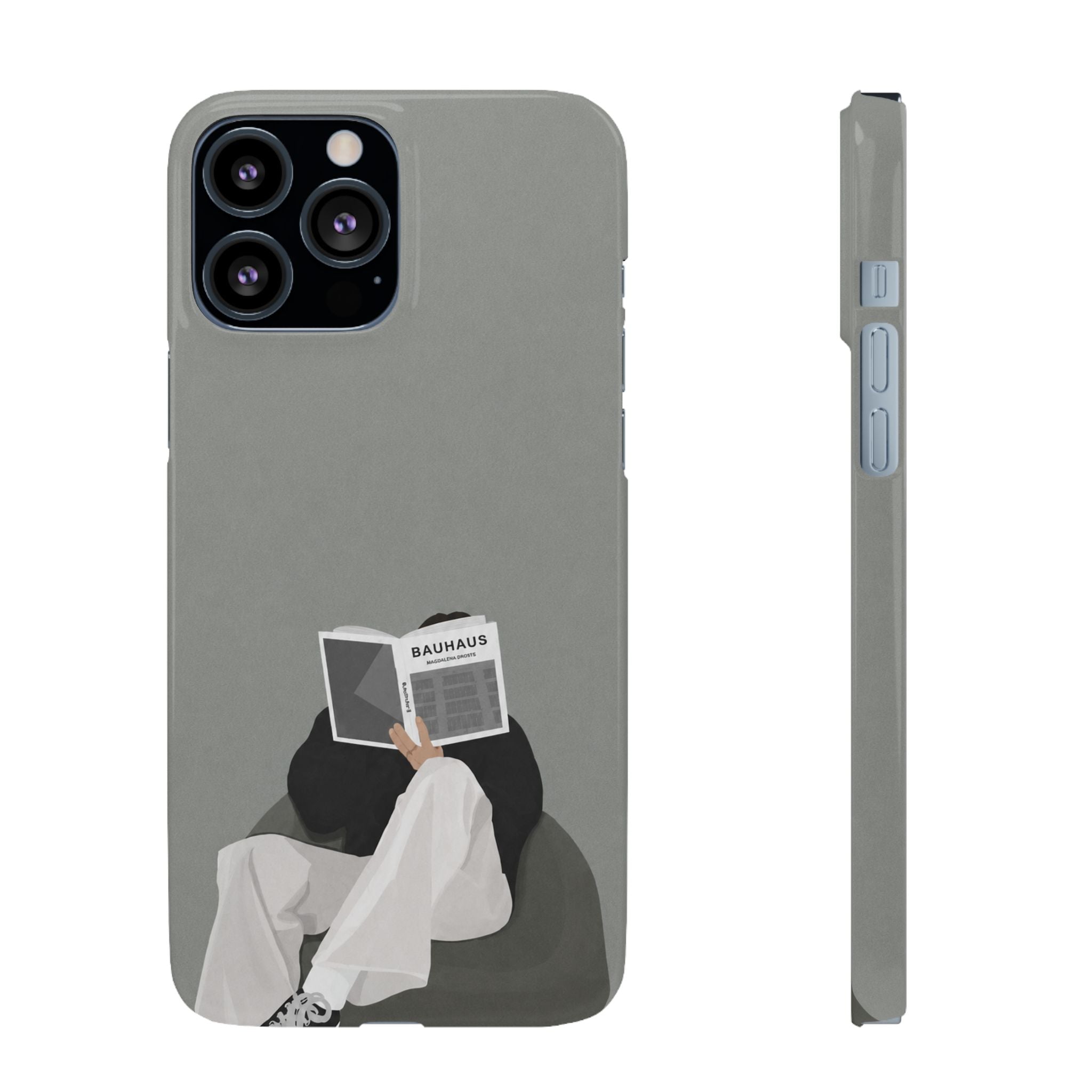 Quiet Pages – Minimalist Aesthetic Phone Case