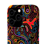 Neon Maze Phone Case