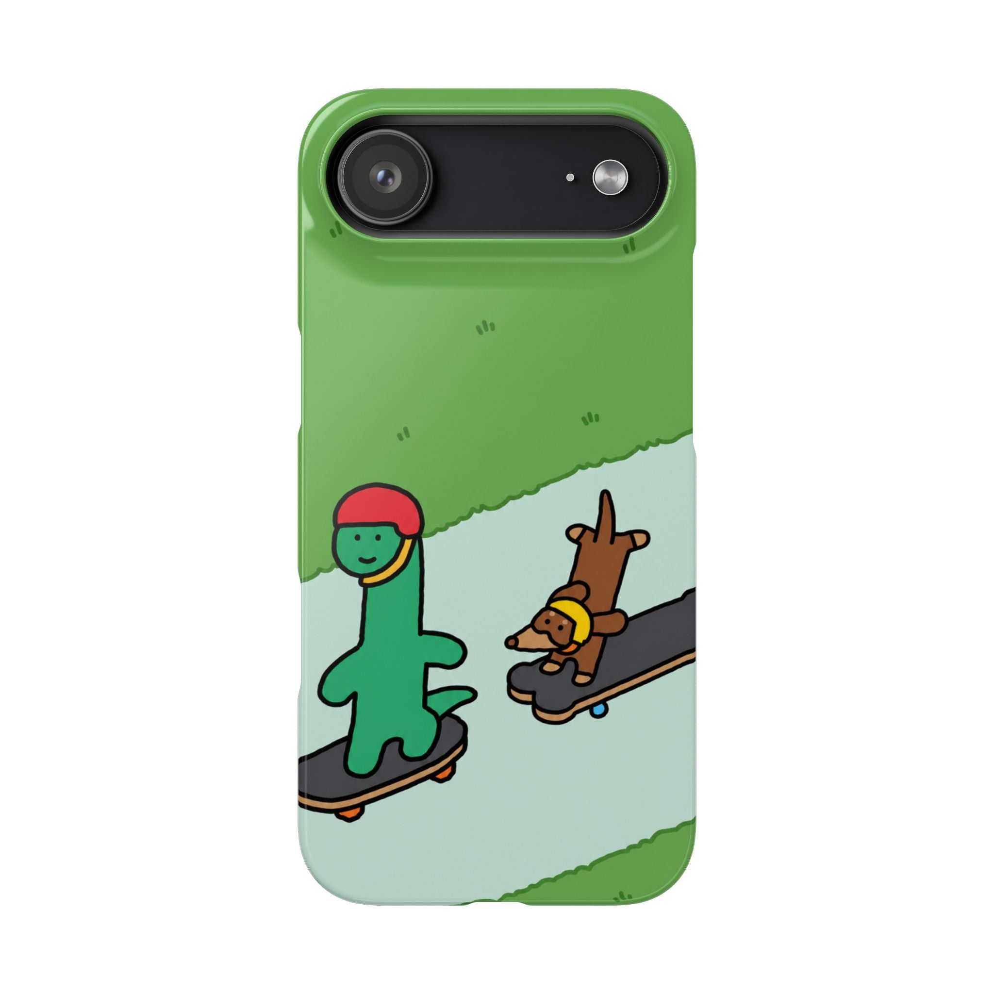 Skater Dino Phone Case