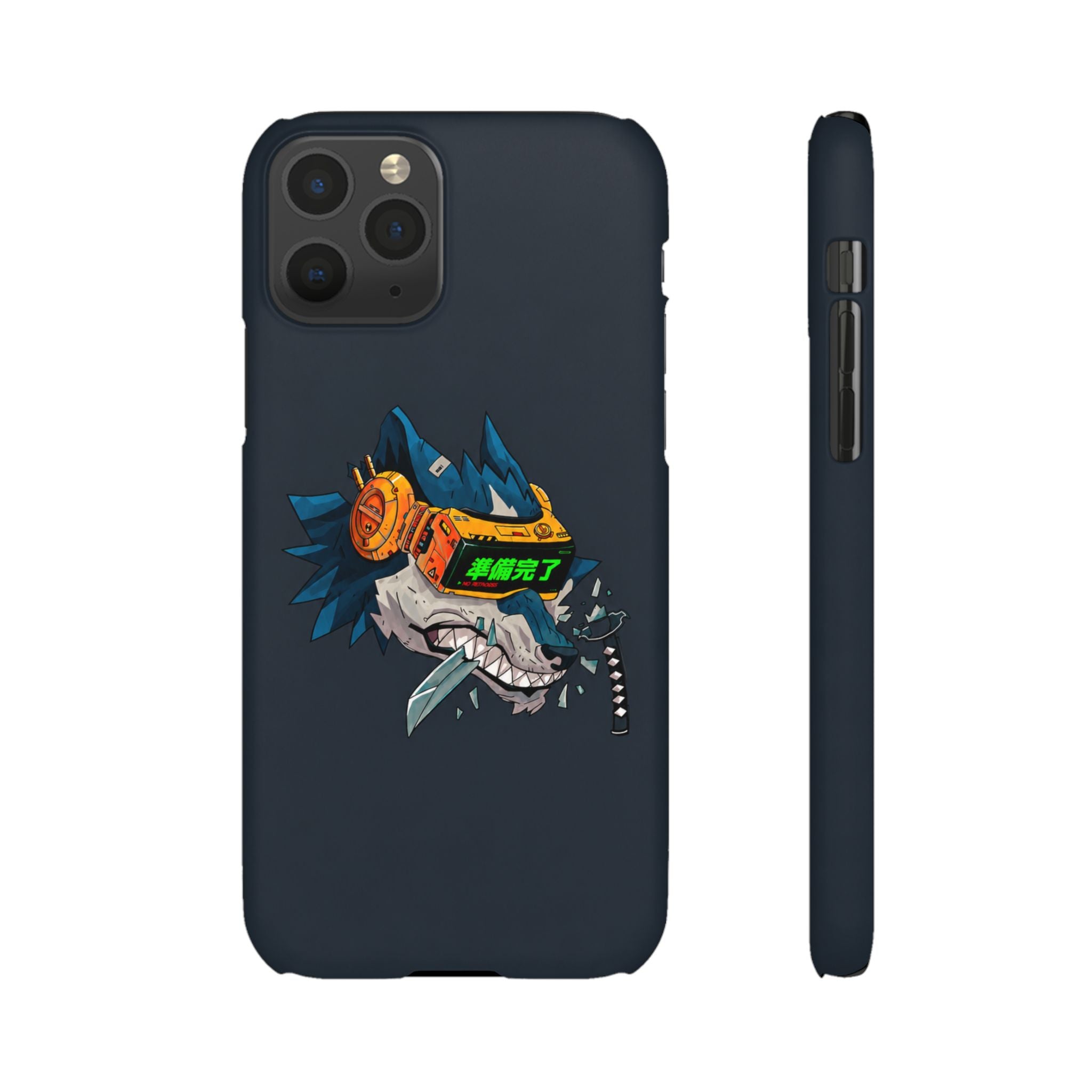 Cyberpunk Wolf Phone Case