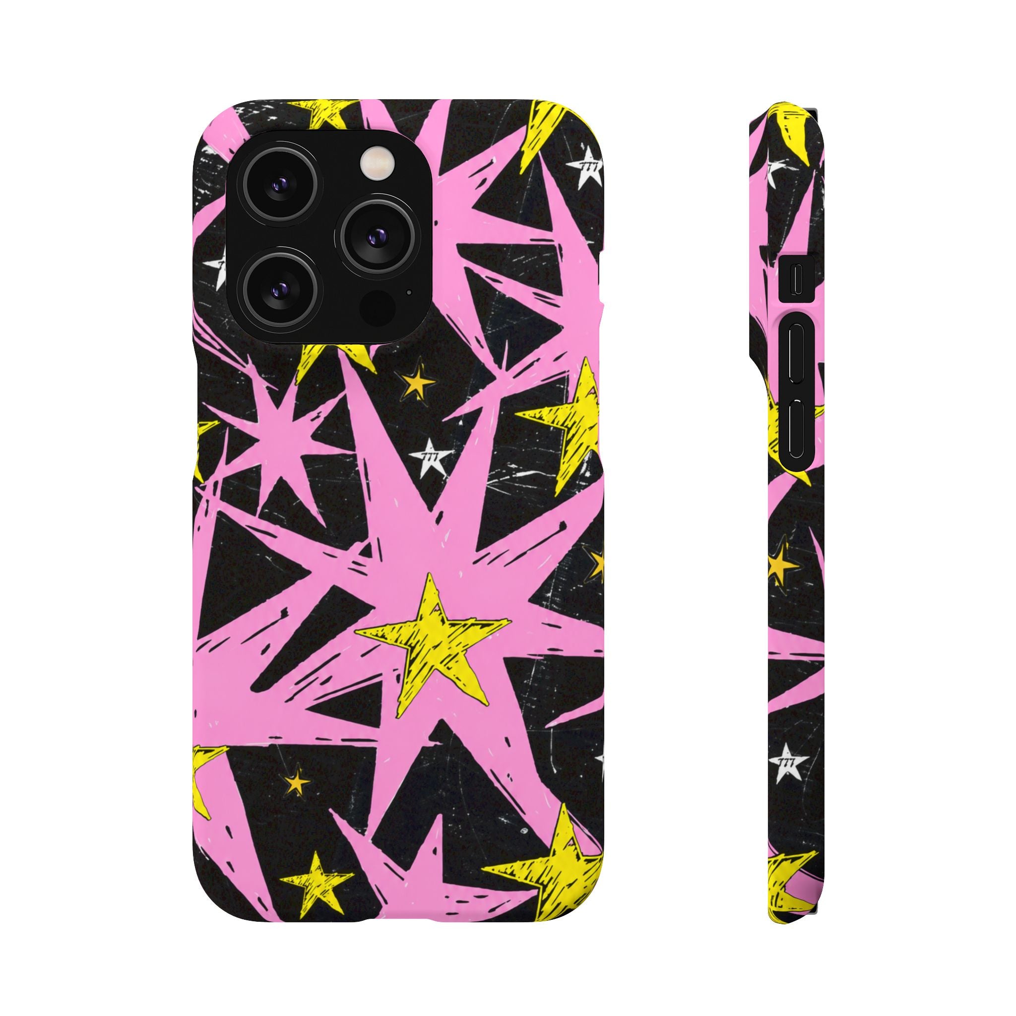 Pink Starburst Phone Case