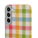 Pastel Plaid Phone Case