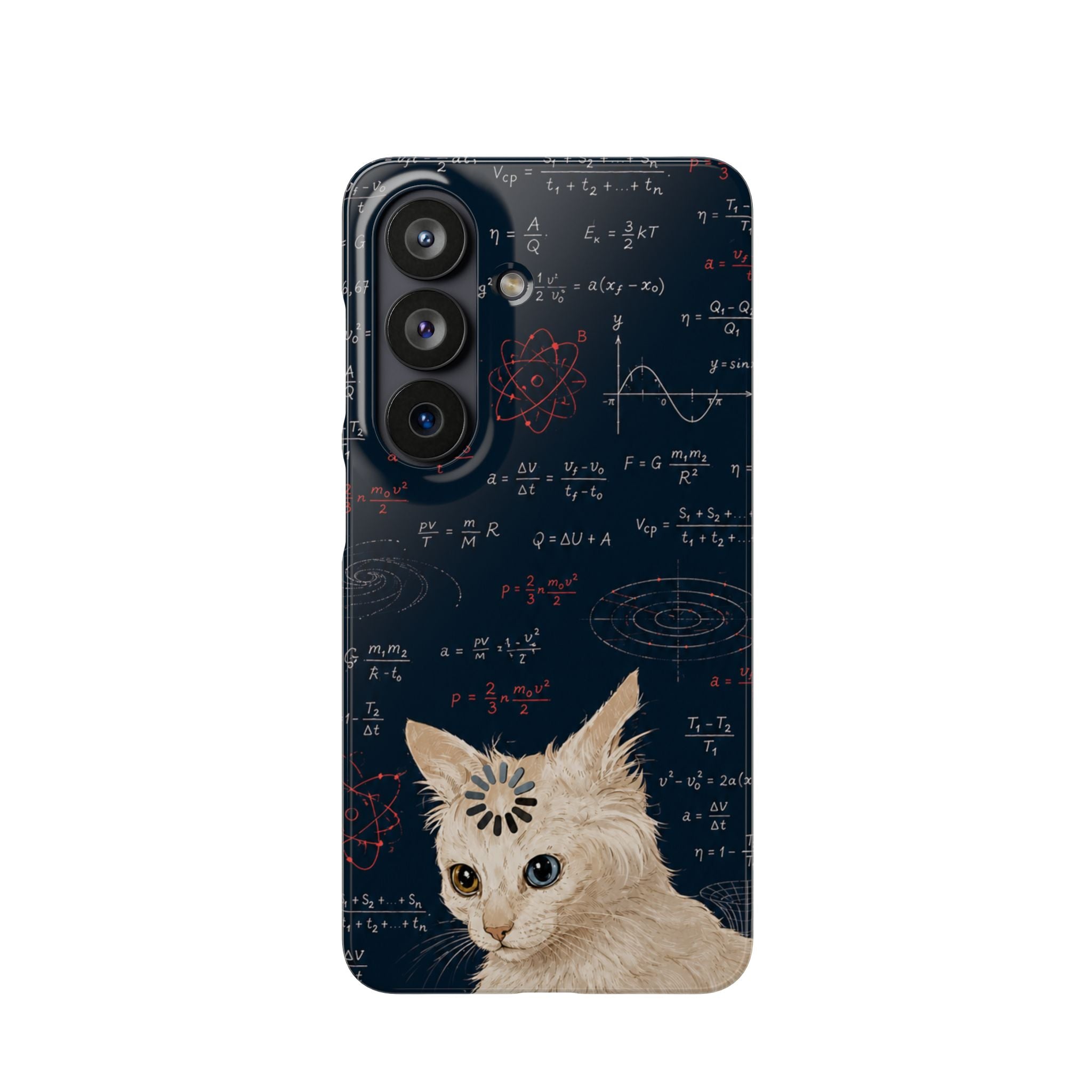 Quantum Kitty Physics Phone Case