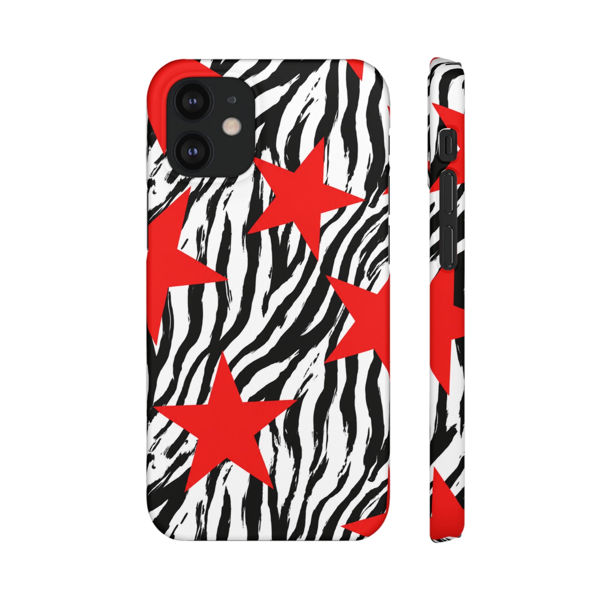 Retro Zebra Stars Phone Case