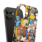 Cute Cat Pattern Phone Case