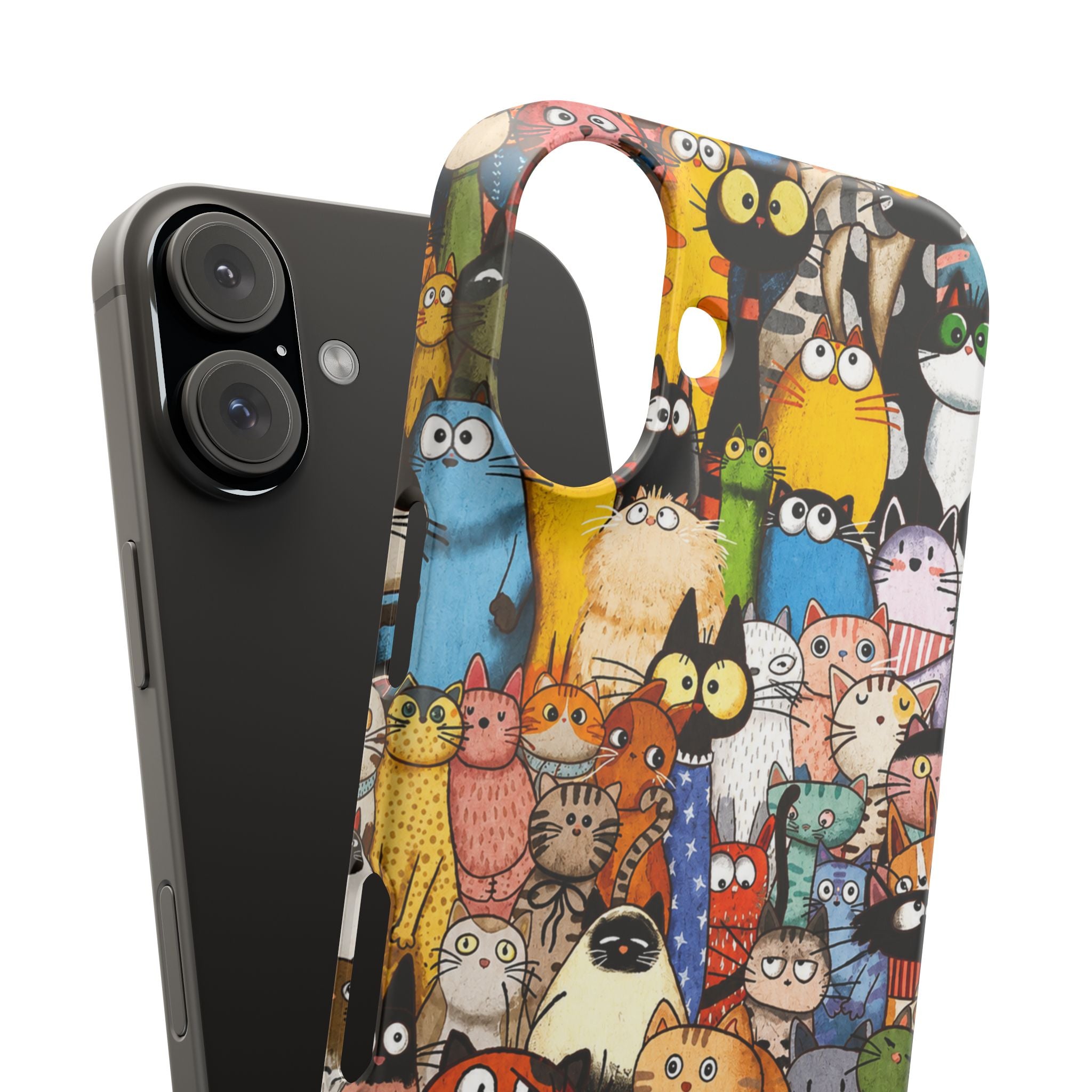 Cute Cat Pattern Phone Case