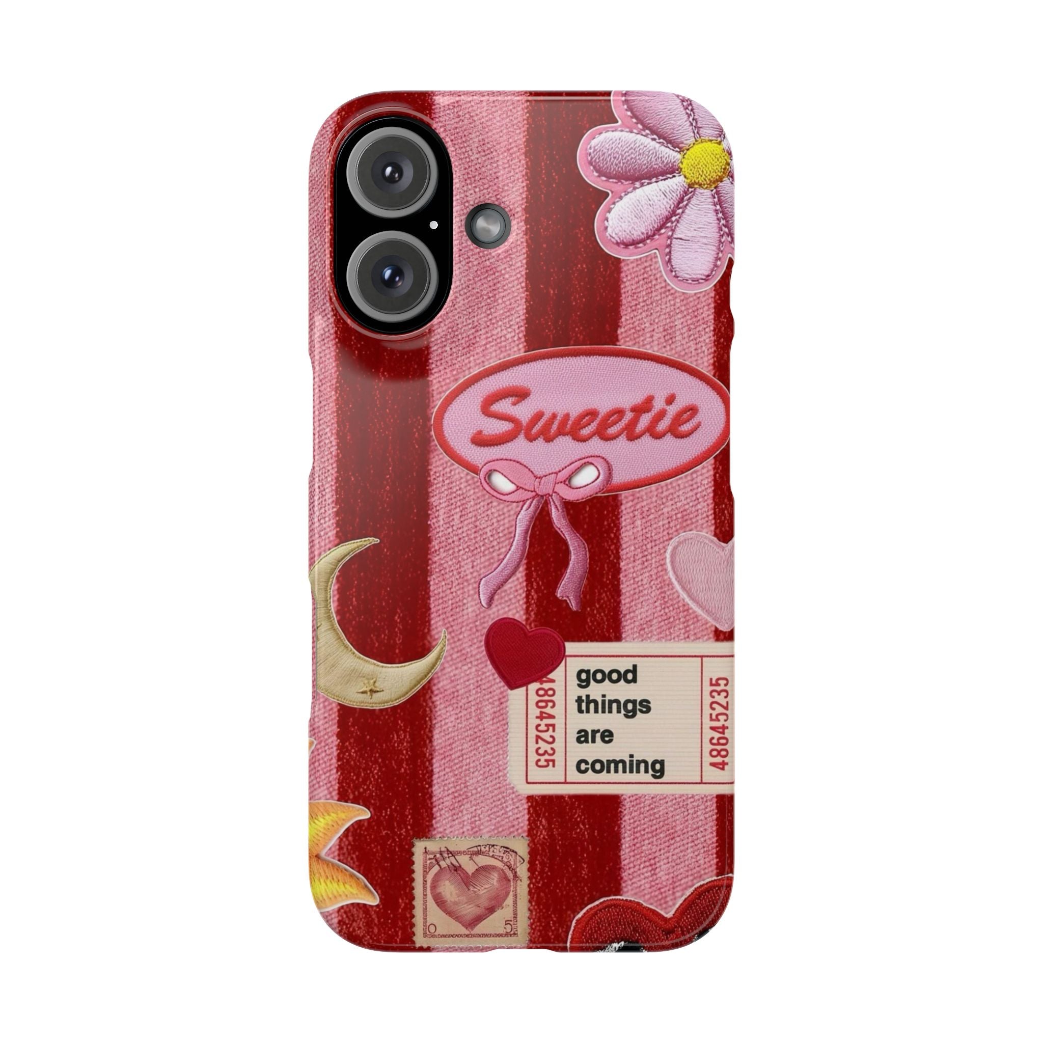 Coquette Patch Phone Case