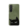 Grumpy Black Cat Phone Case