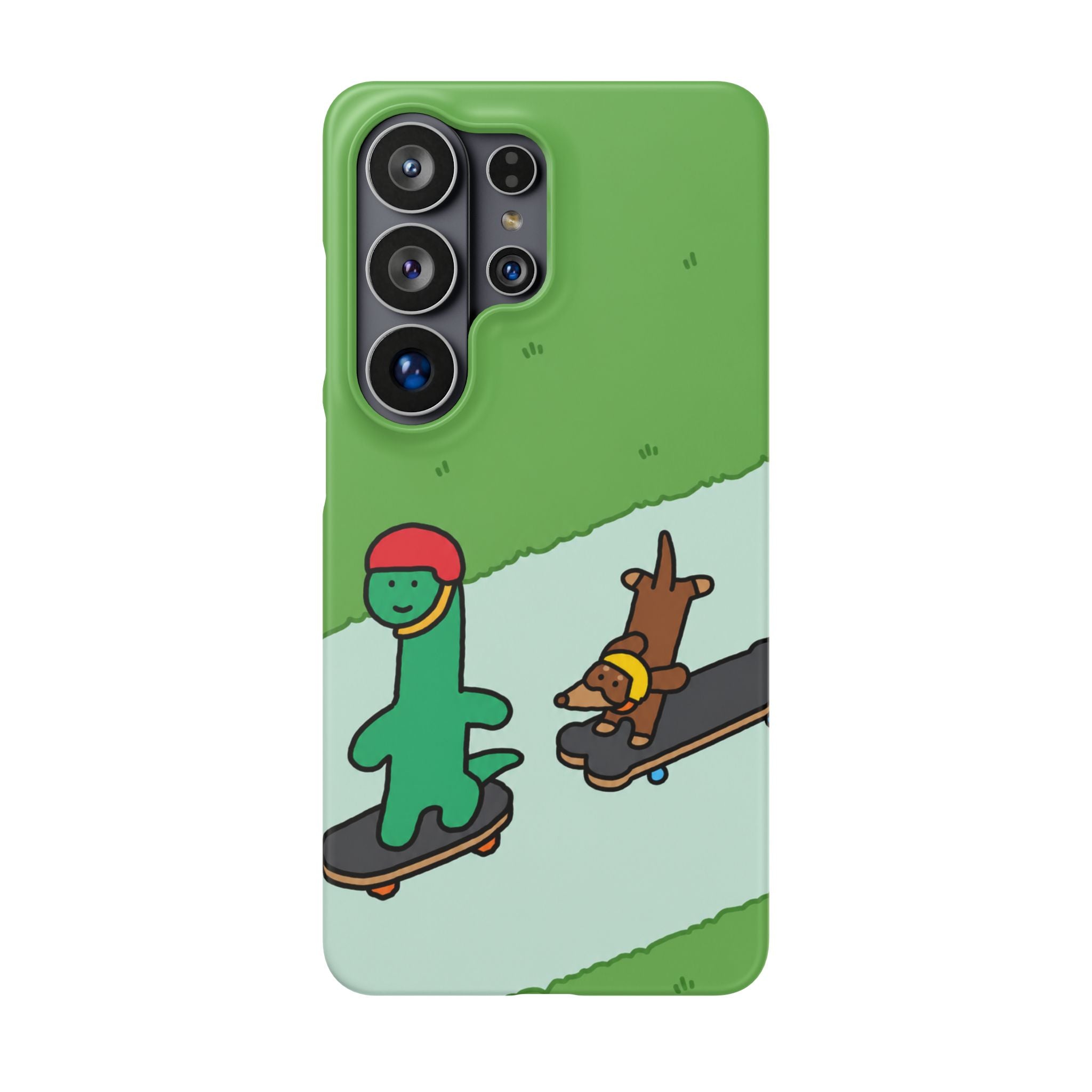 Skater Dino Phone Case