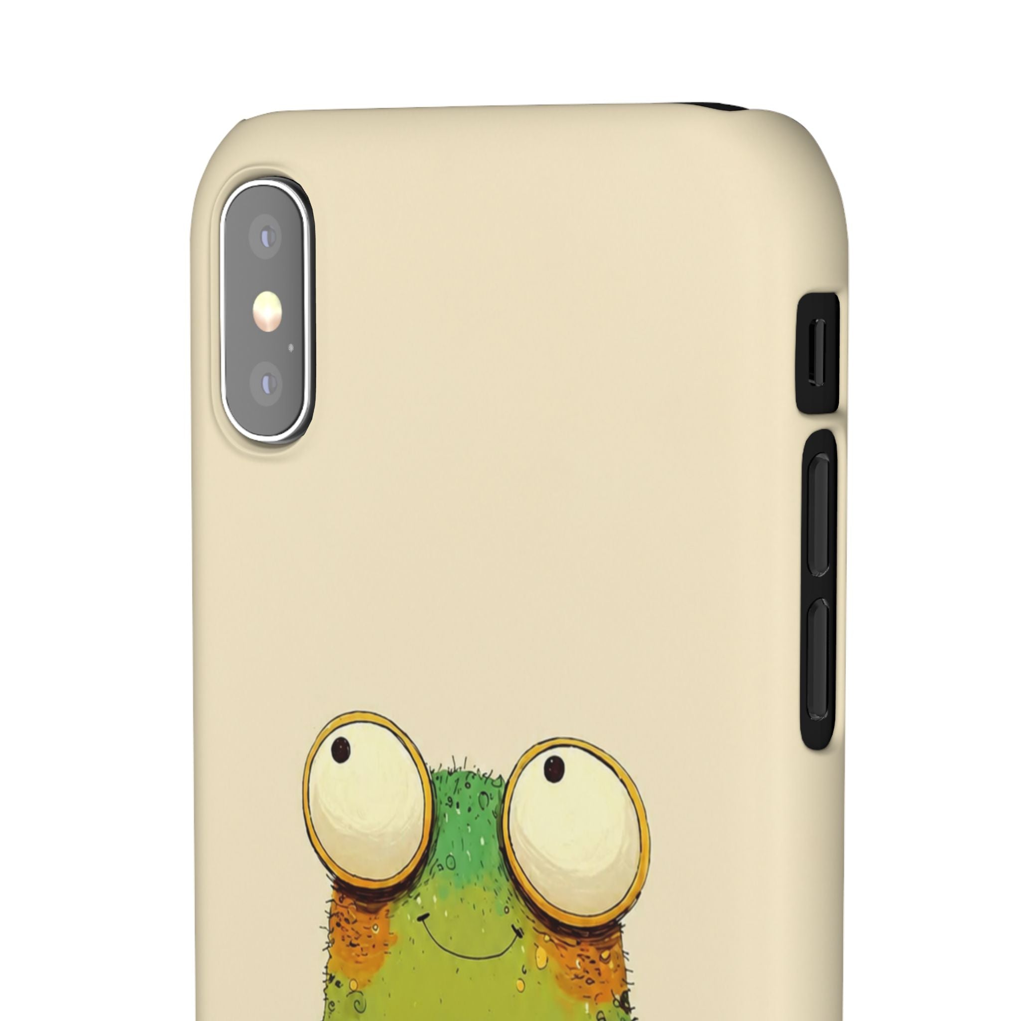 Cute Big Eyes Frog Phone Case