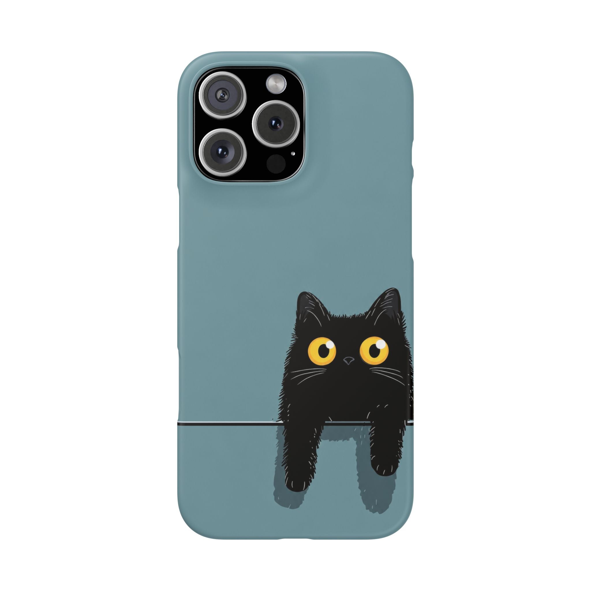 Cute Black Cat Phone Case
