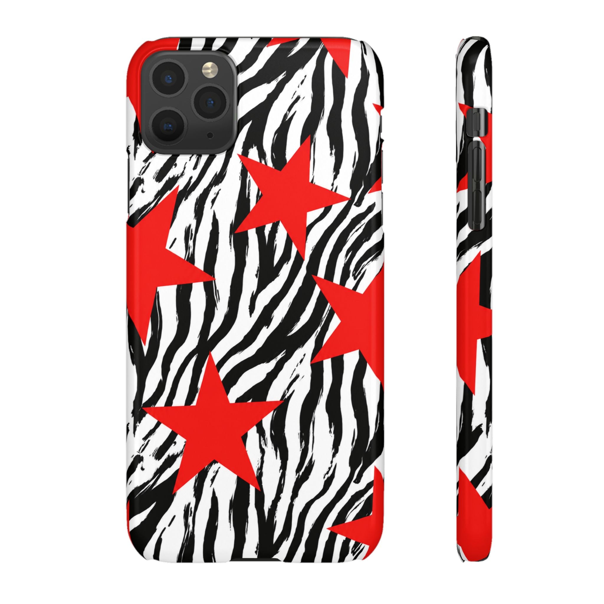 Retro Zebra Stars Phone Case