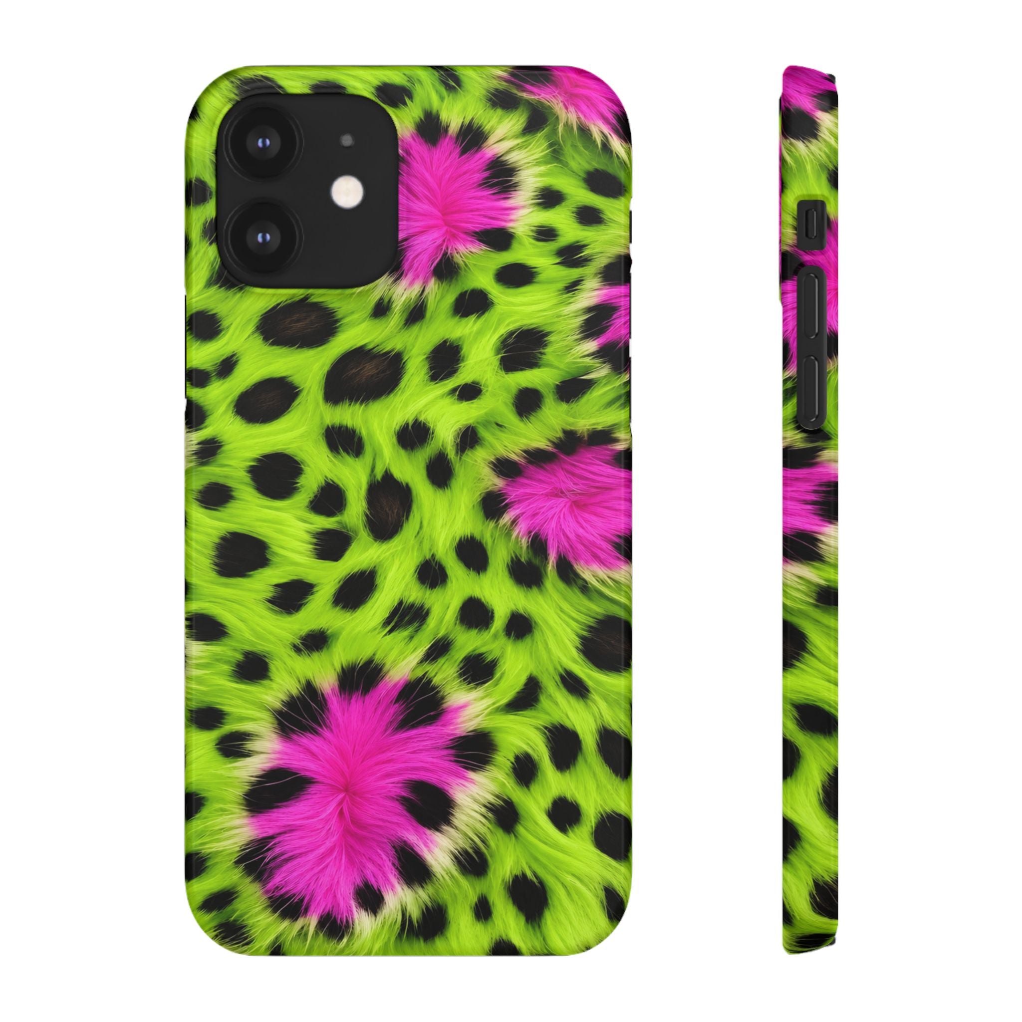 Neon Leopard Phone Case