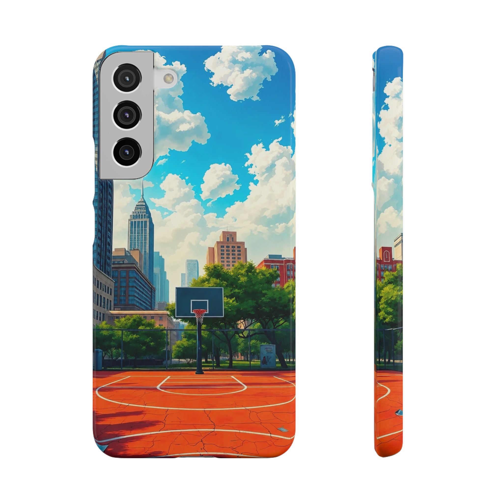 Urban Basketball Court Phone Case