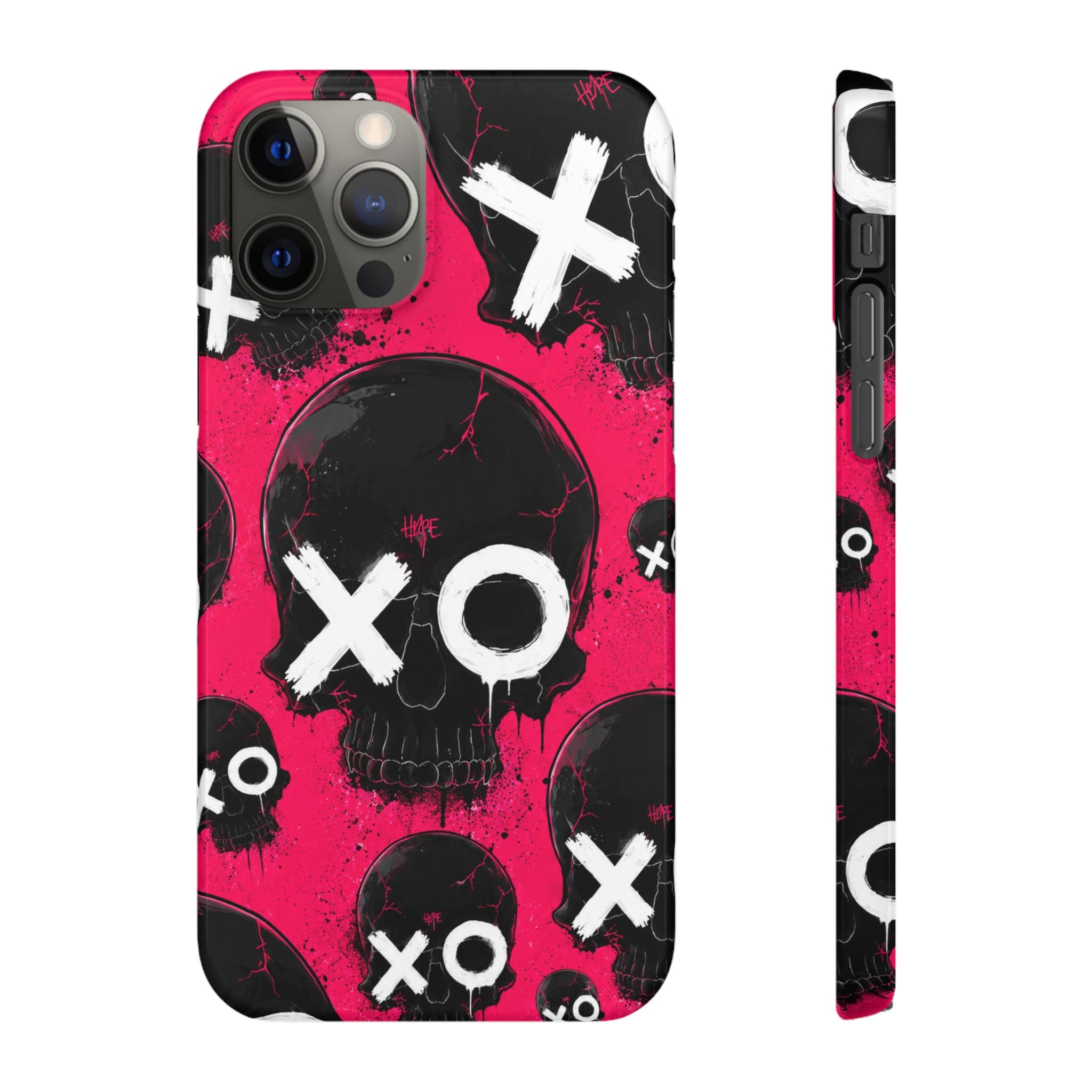 XO Skull Punk Phone Case