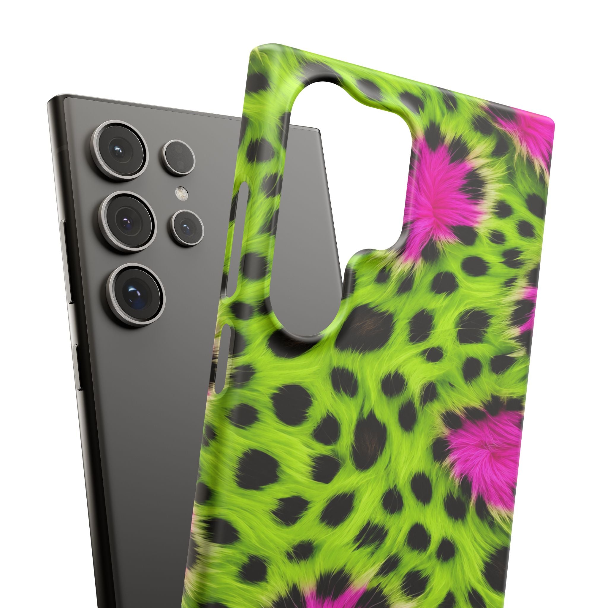 Neon Leopard Phone Case