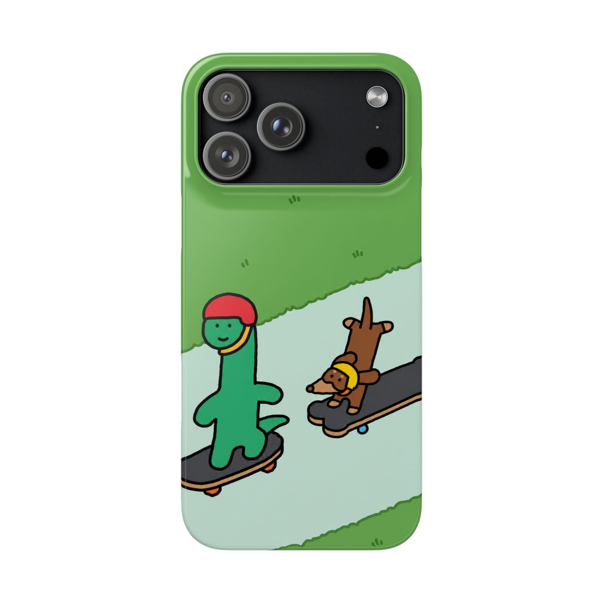 Skater Dino Phone Case