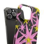 Pink Starburst Phone Case