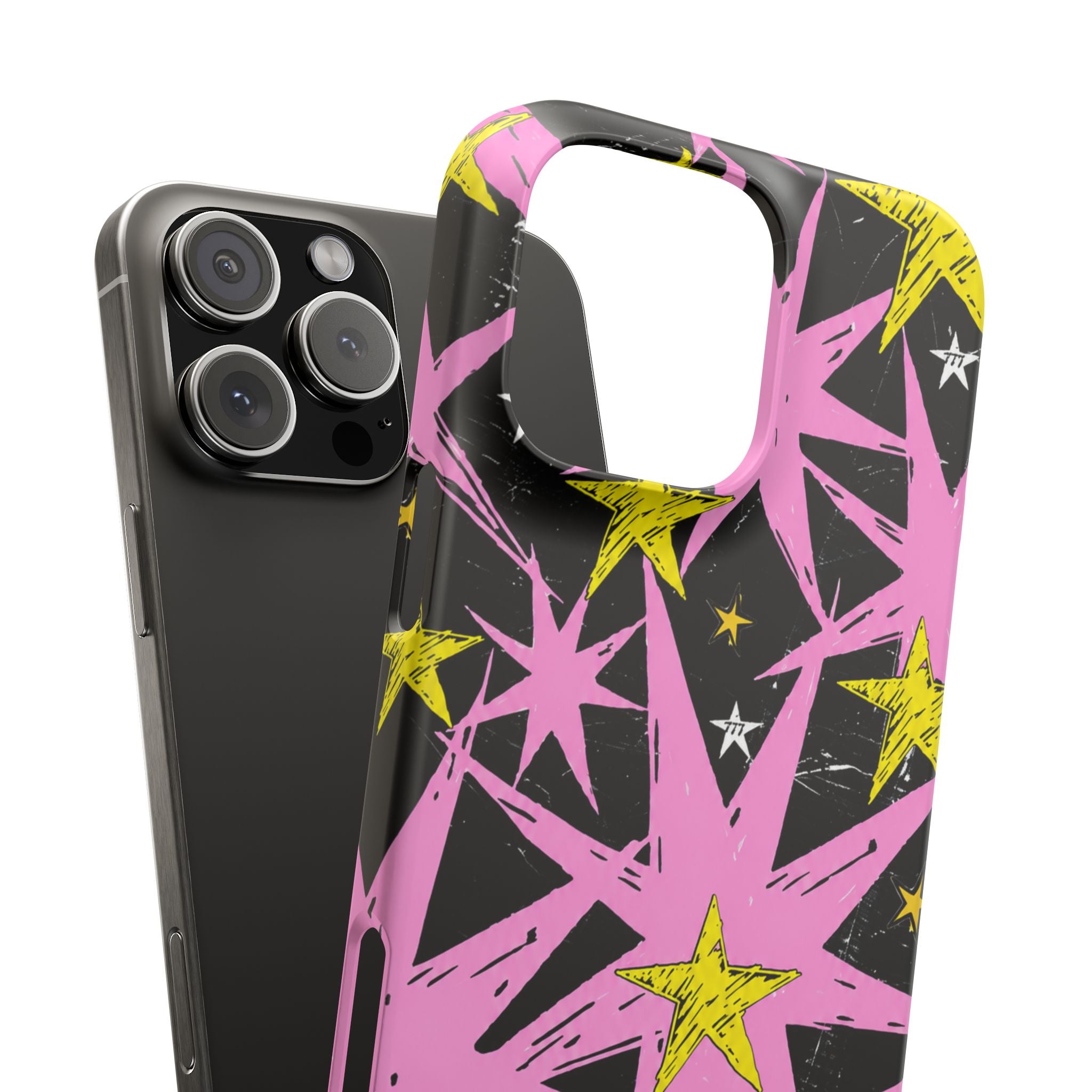 Pink Starburst Phone Case