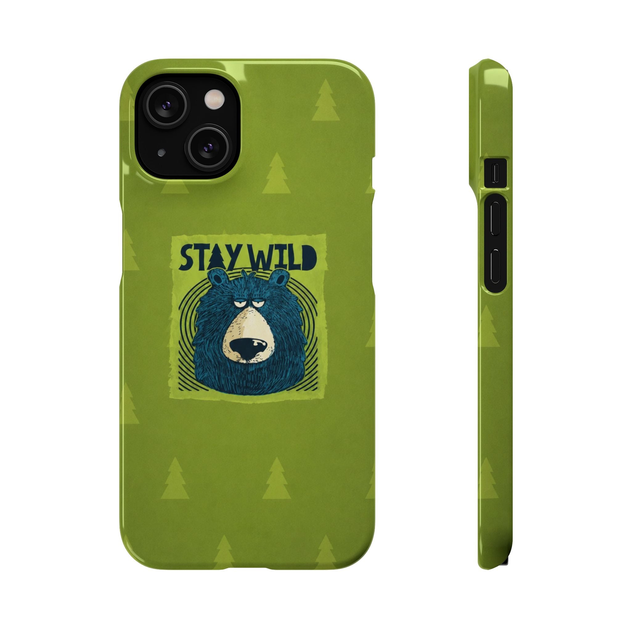 Stay Wild Bear Phone Case