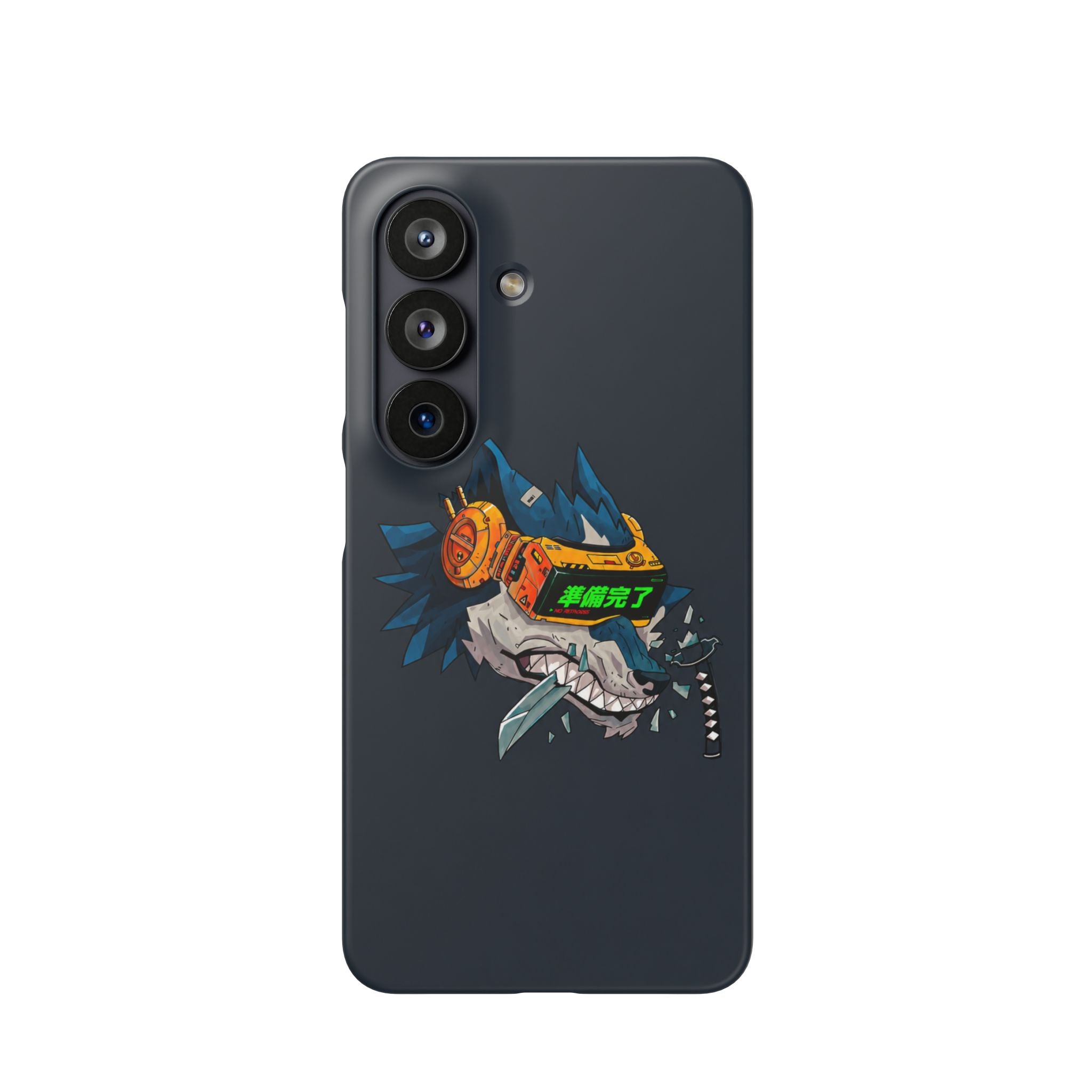 Cyberpunk Wolf Phone Case