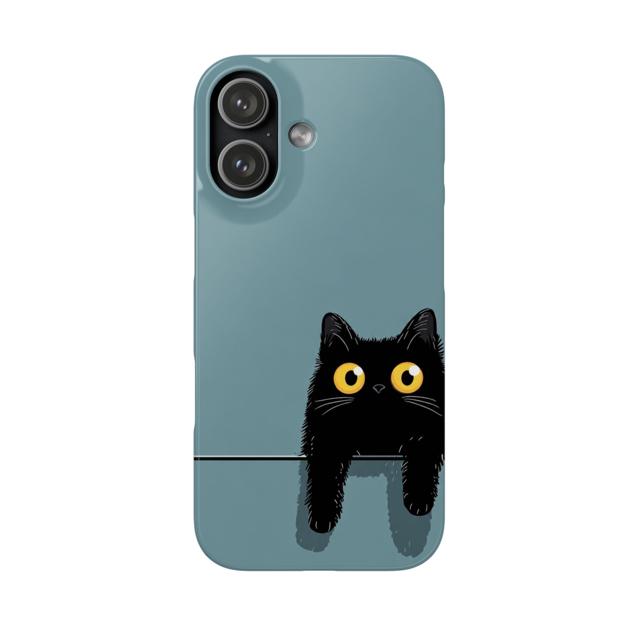 Cute Black Cat Phone Case