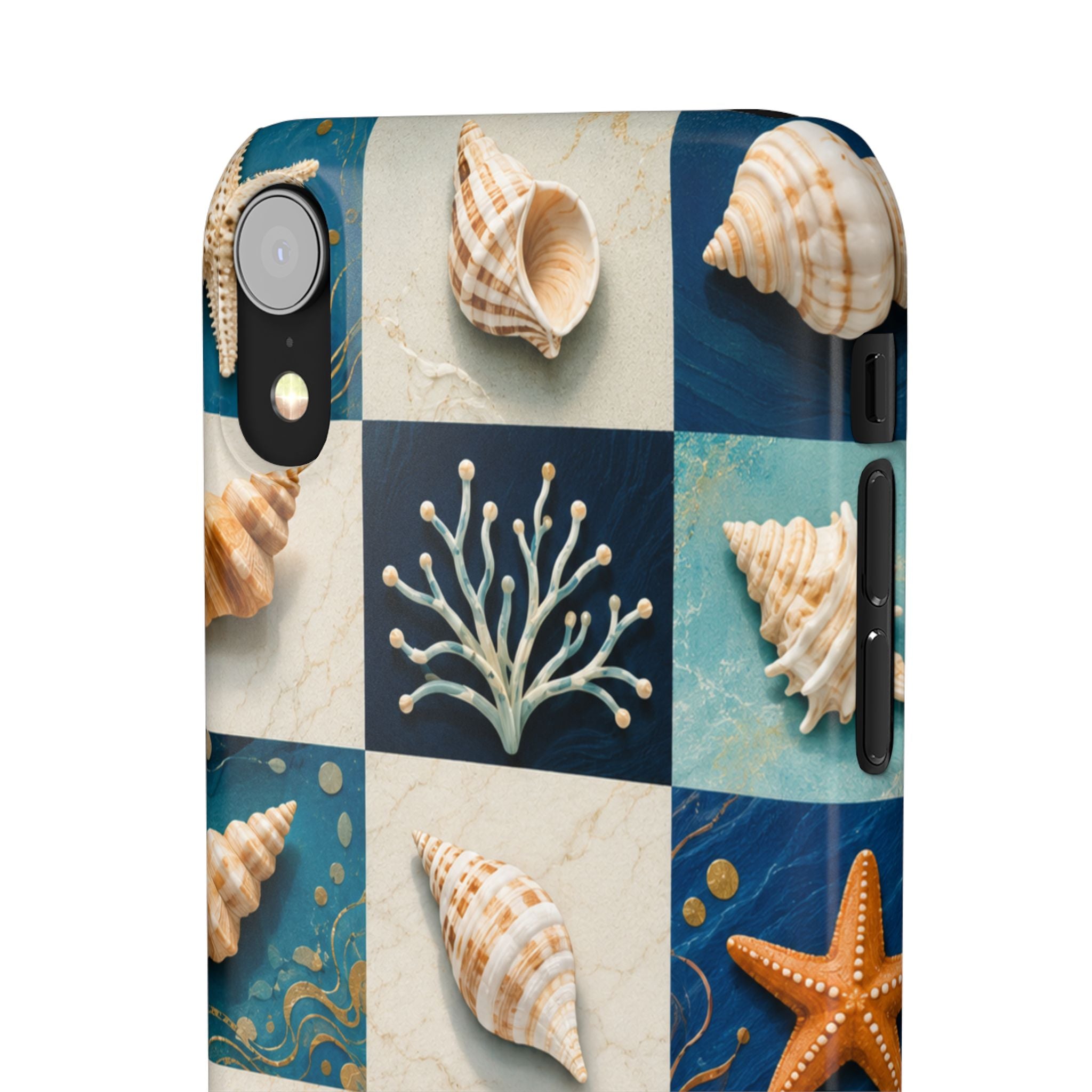Coastal Seashell Mosaic Phone Case