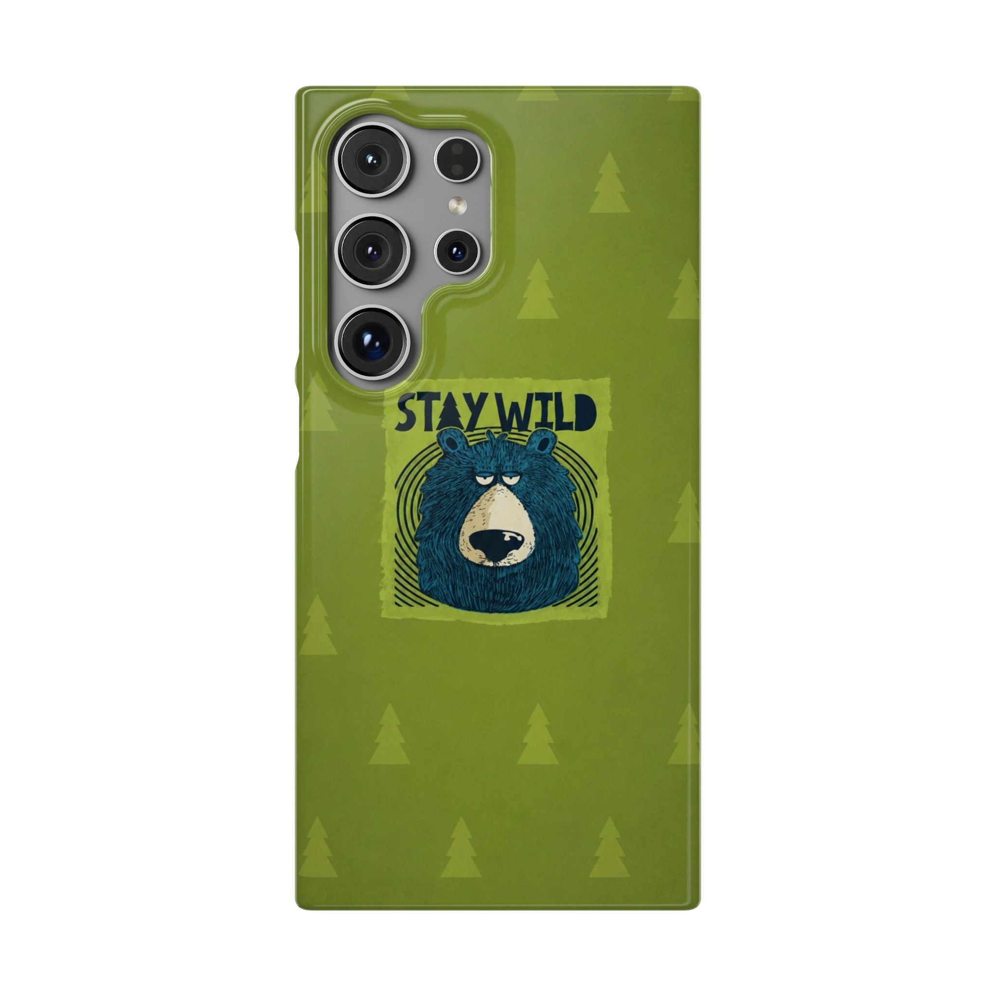 Stay Wild Bear Phone Case